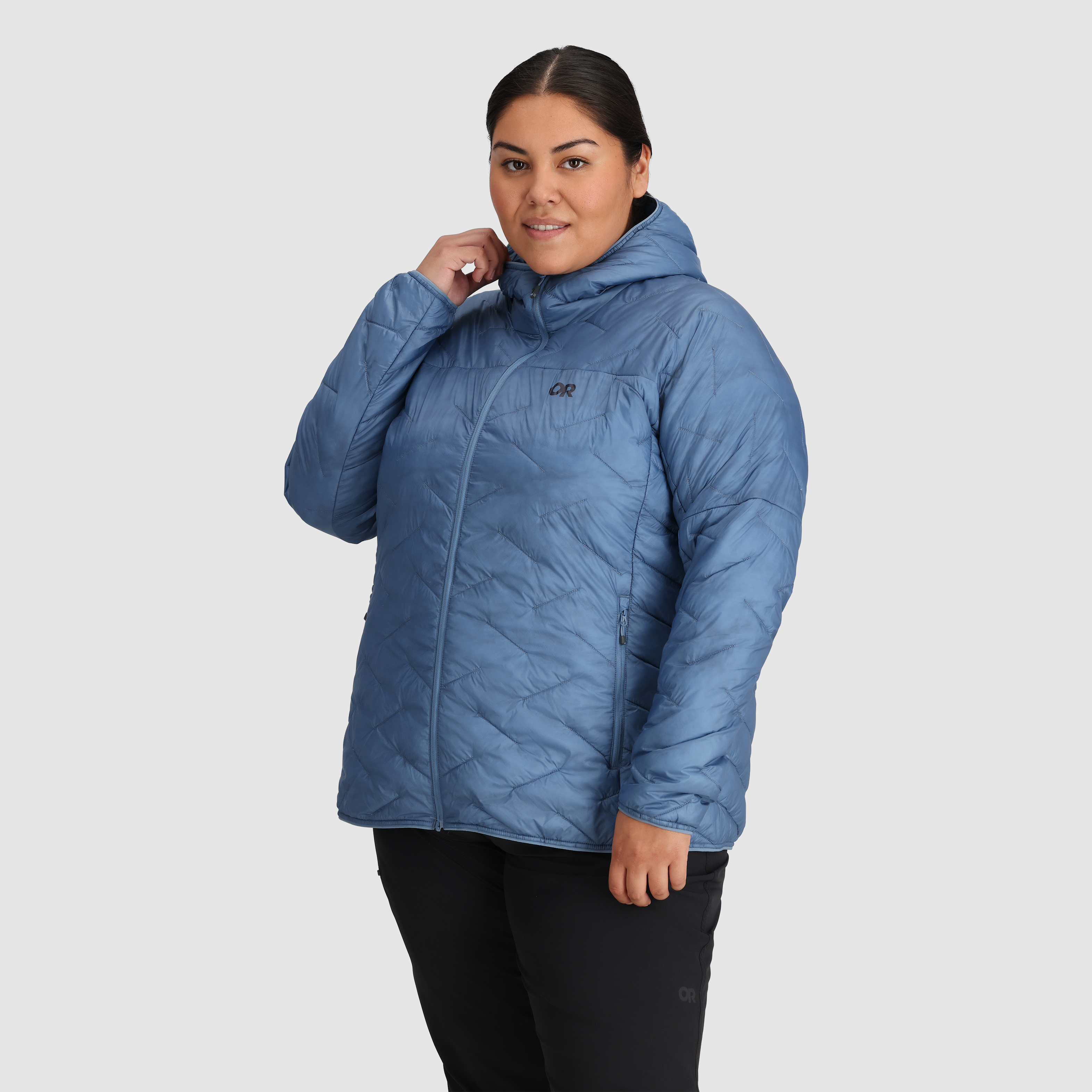 Women's Lightweight Insulated Hoodie for Alpine Layering