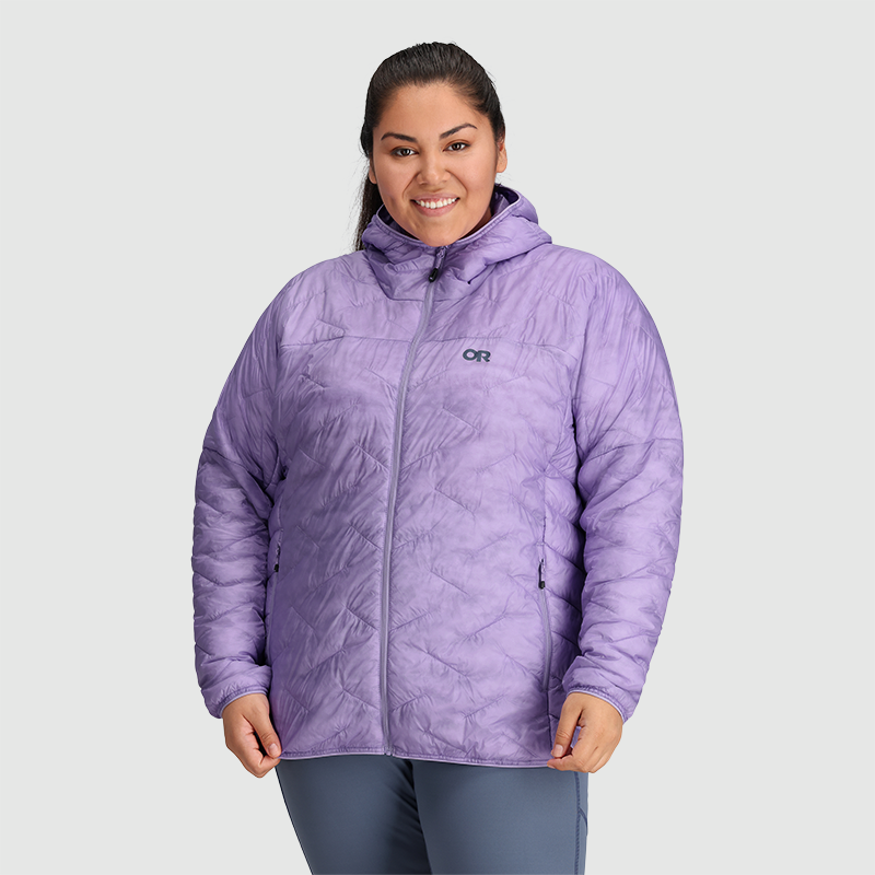 Women's Lightweight Insulated Hoodie for Alpine Layering