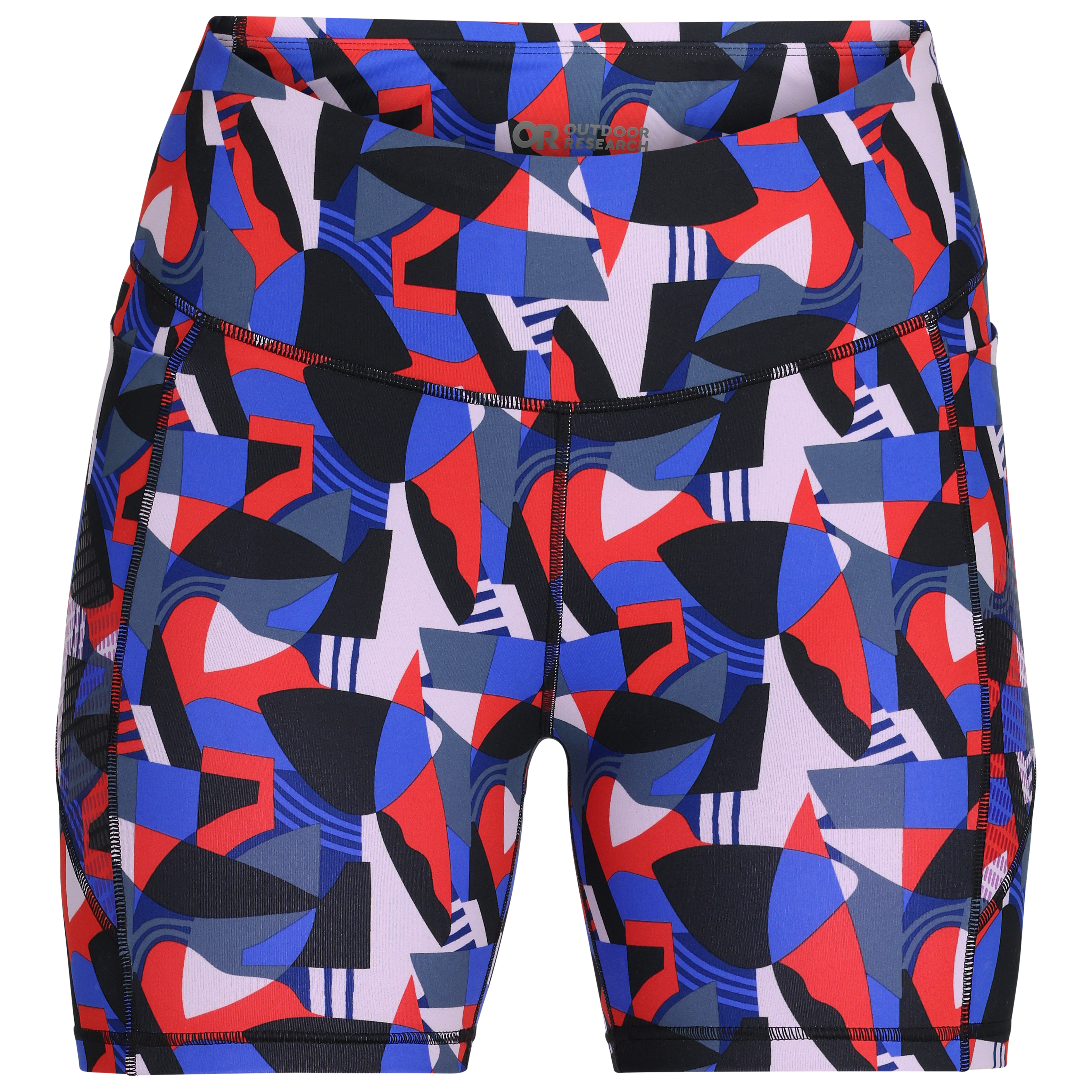 Women's Ad-Vantage Printed Athletic Shorts with UPF 30 & 4-Way Stretch