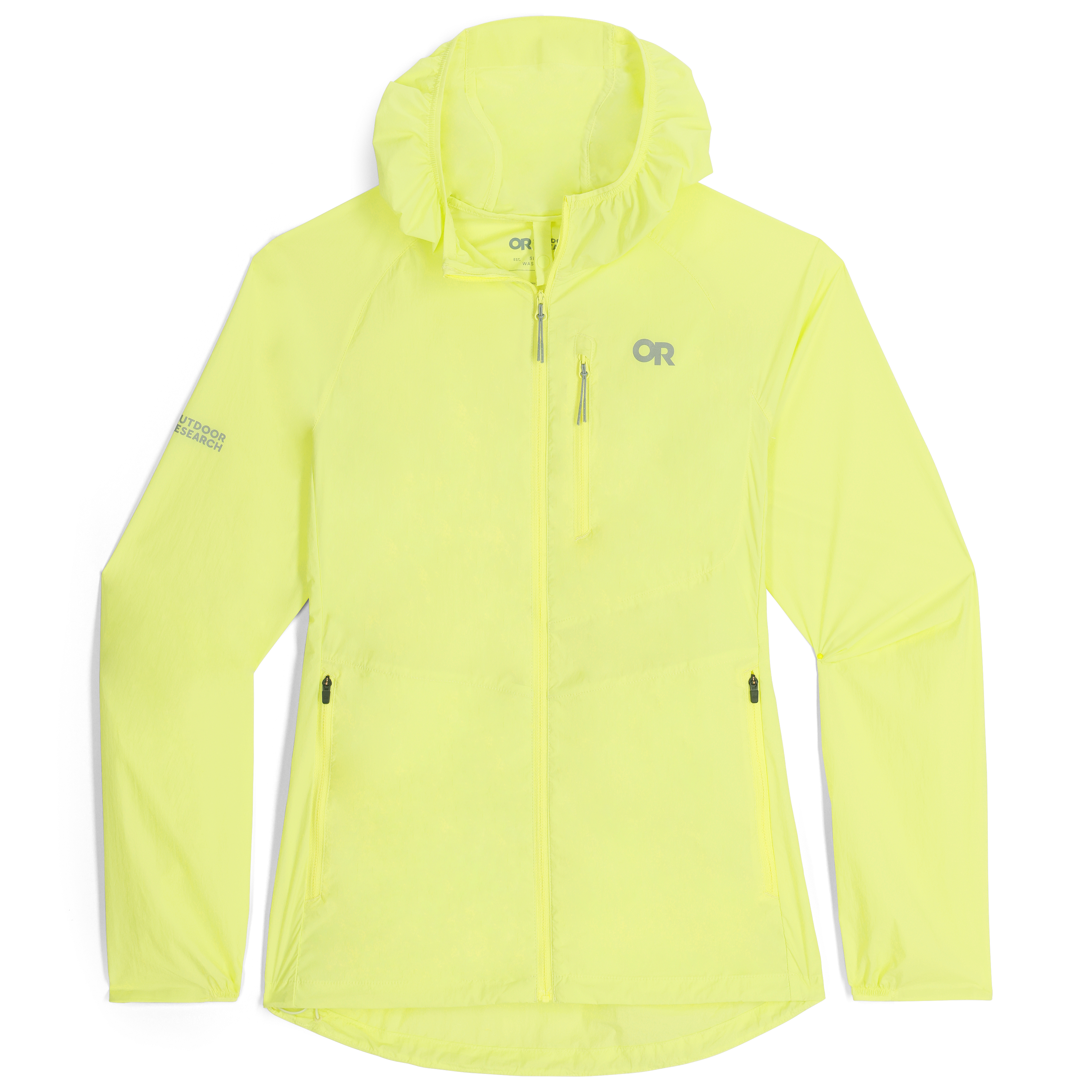 Women's Lightweight Windproof Hoodie with Stretch & Packable Design