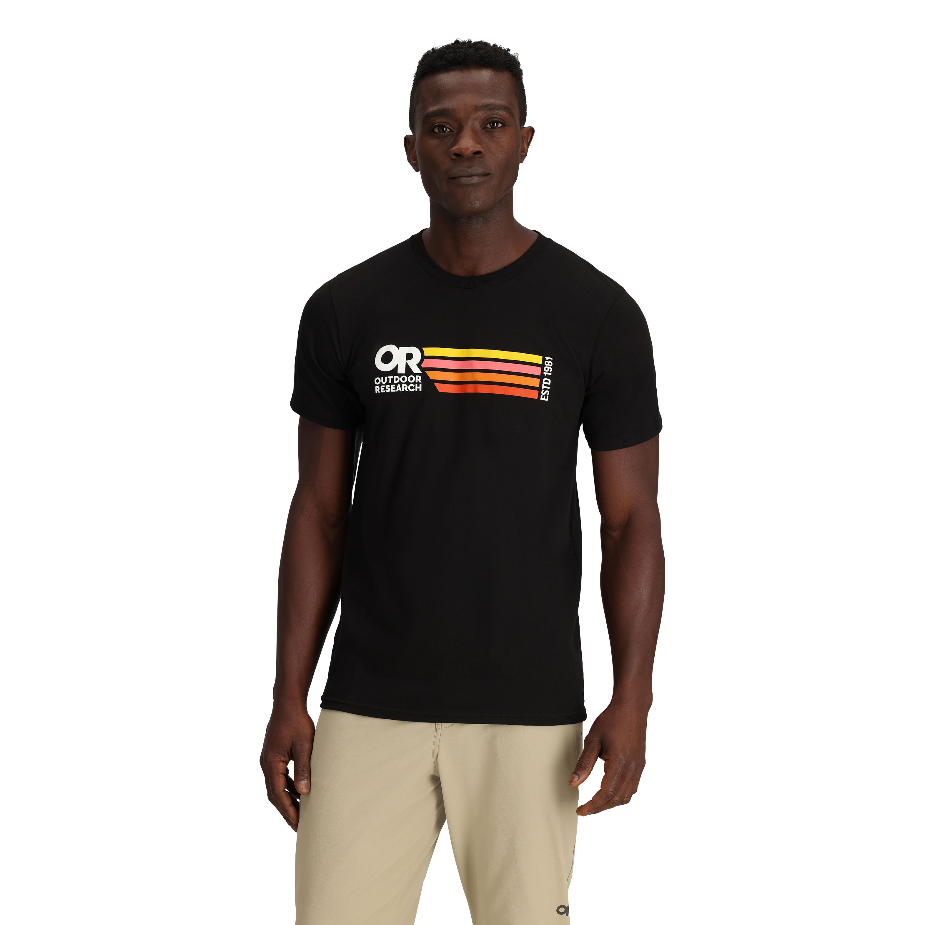 OR Quadrise Senior Logo T-Shirt - Organic Cotton Unisex Tee for Casual Wear