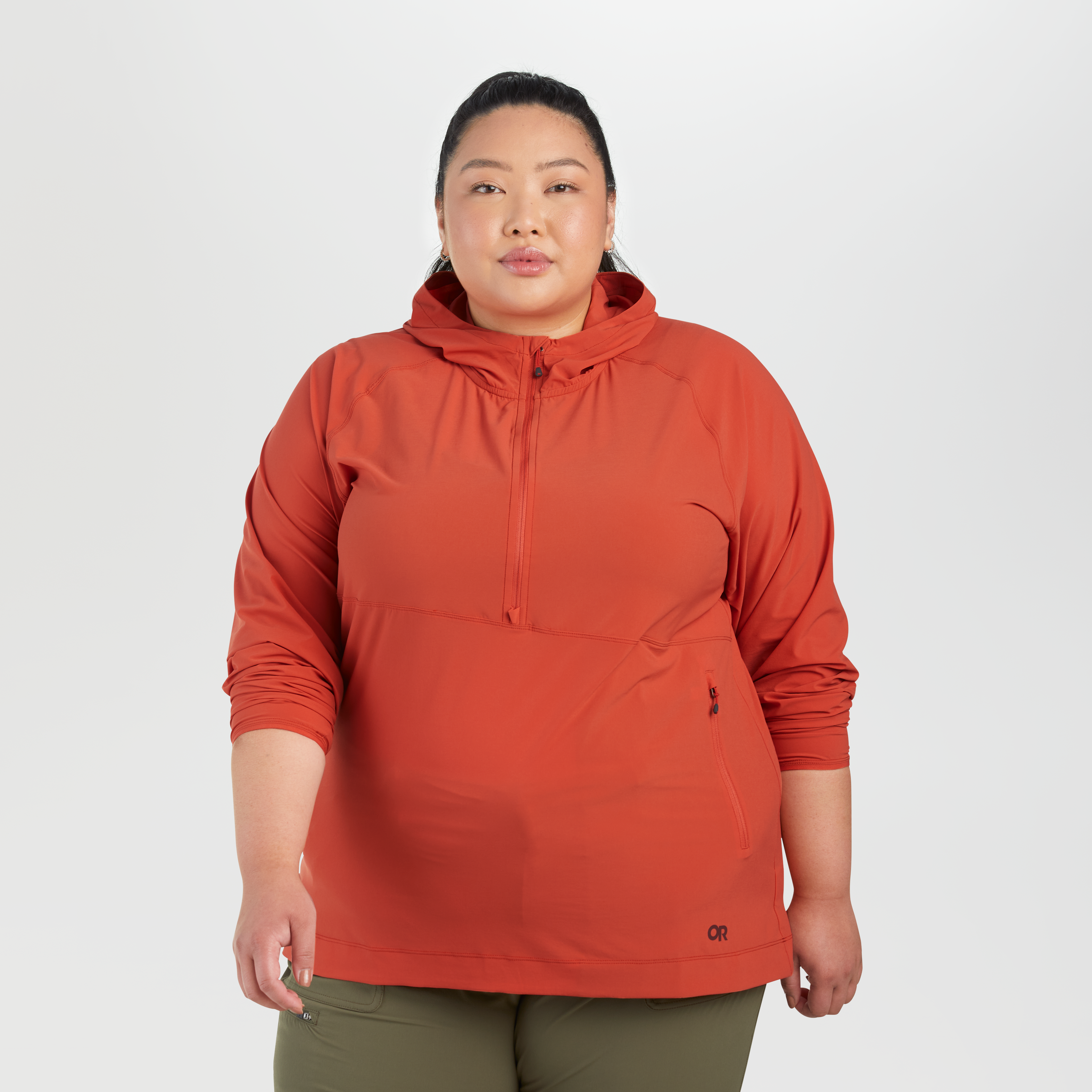 Women's UPF 30 Sun Hoodie - Lightweight & Breathable for Hiking