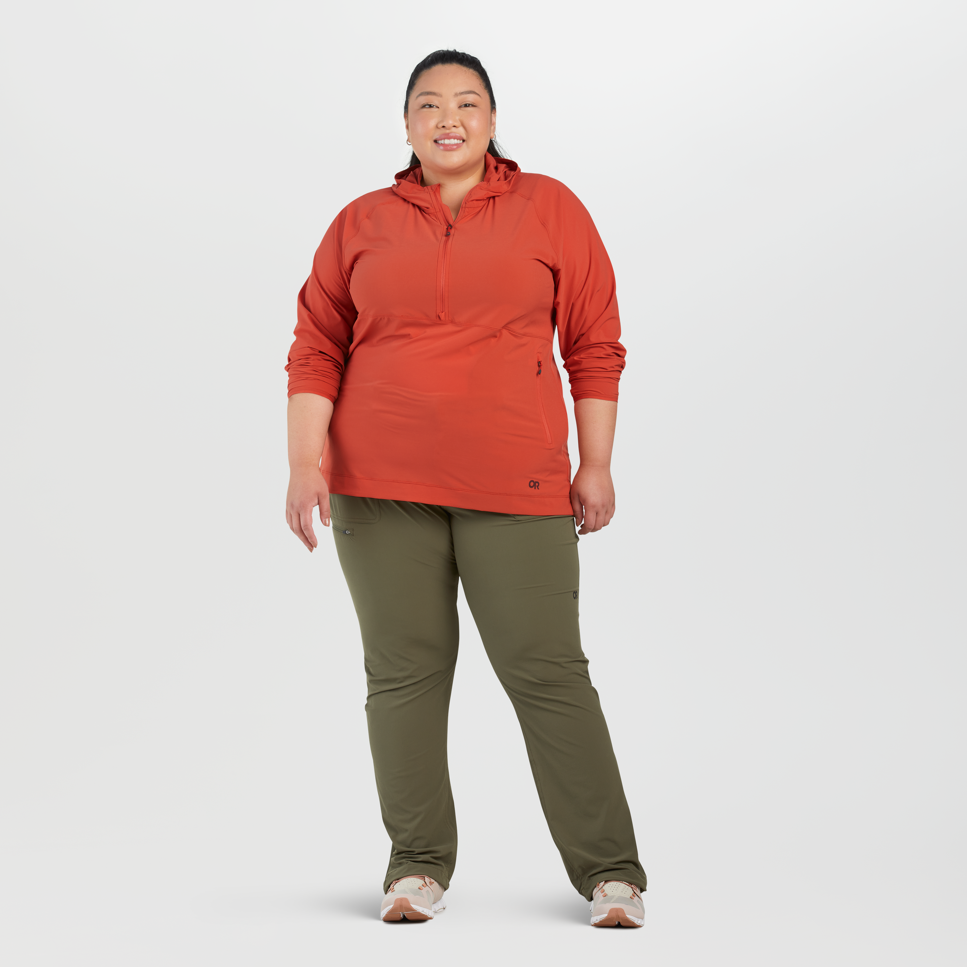 Women's UPF 30 Sun Hoodie - Lightweight & Breathable for Hiking