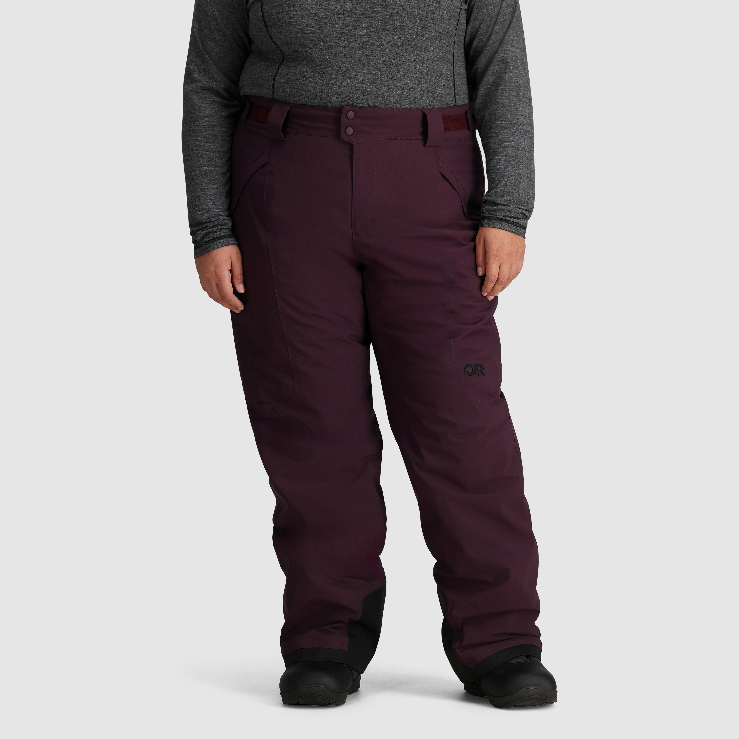 Women's Insulated Snow Pants - Waterproof & Recycled for Skiing