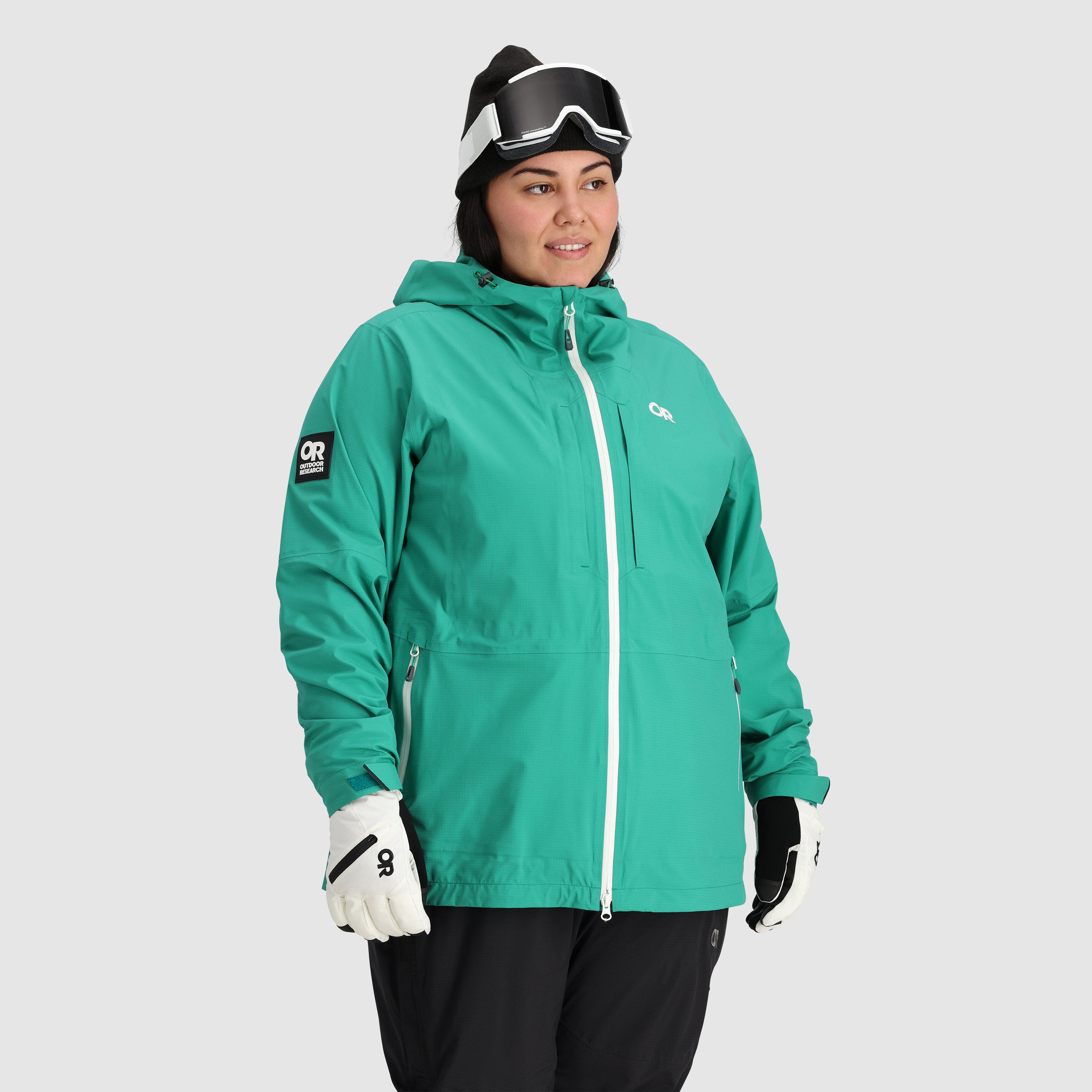 Women's Waterproof Ski Jacket - Pertex Shield 3L for Resort & Backcountry