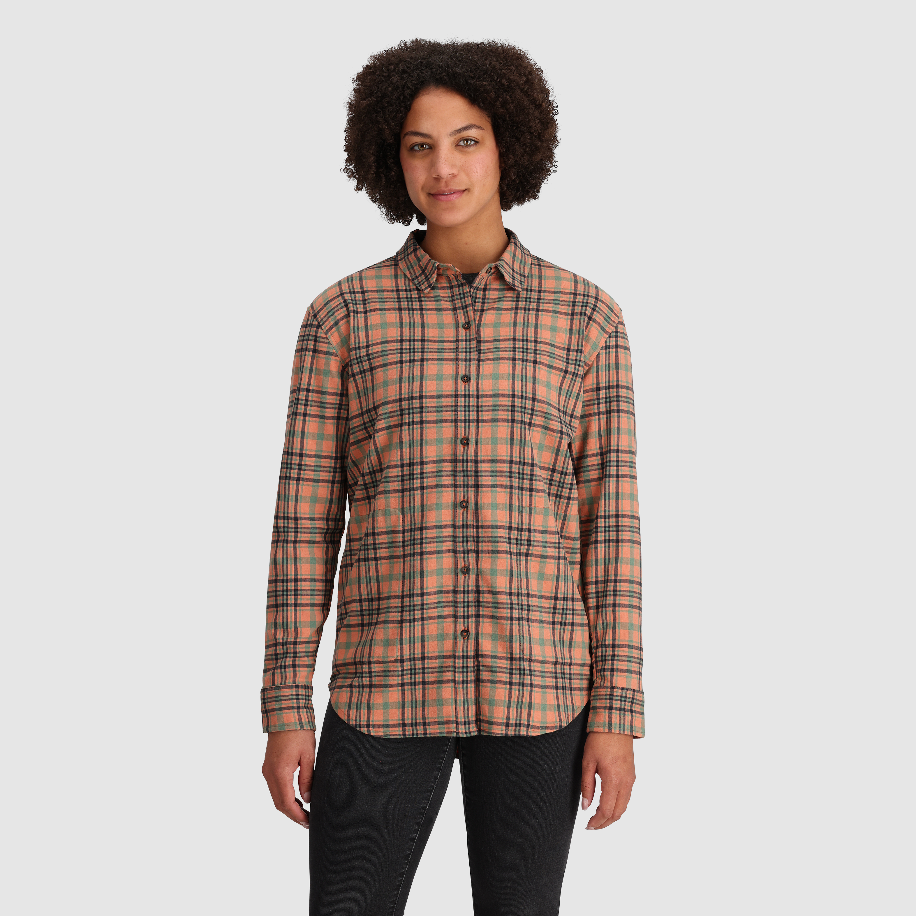 Women's Kulshan UPF 50+ Flannel Shirt for Hiking & Camping
