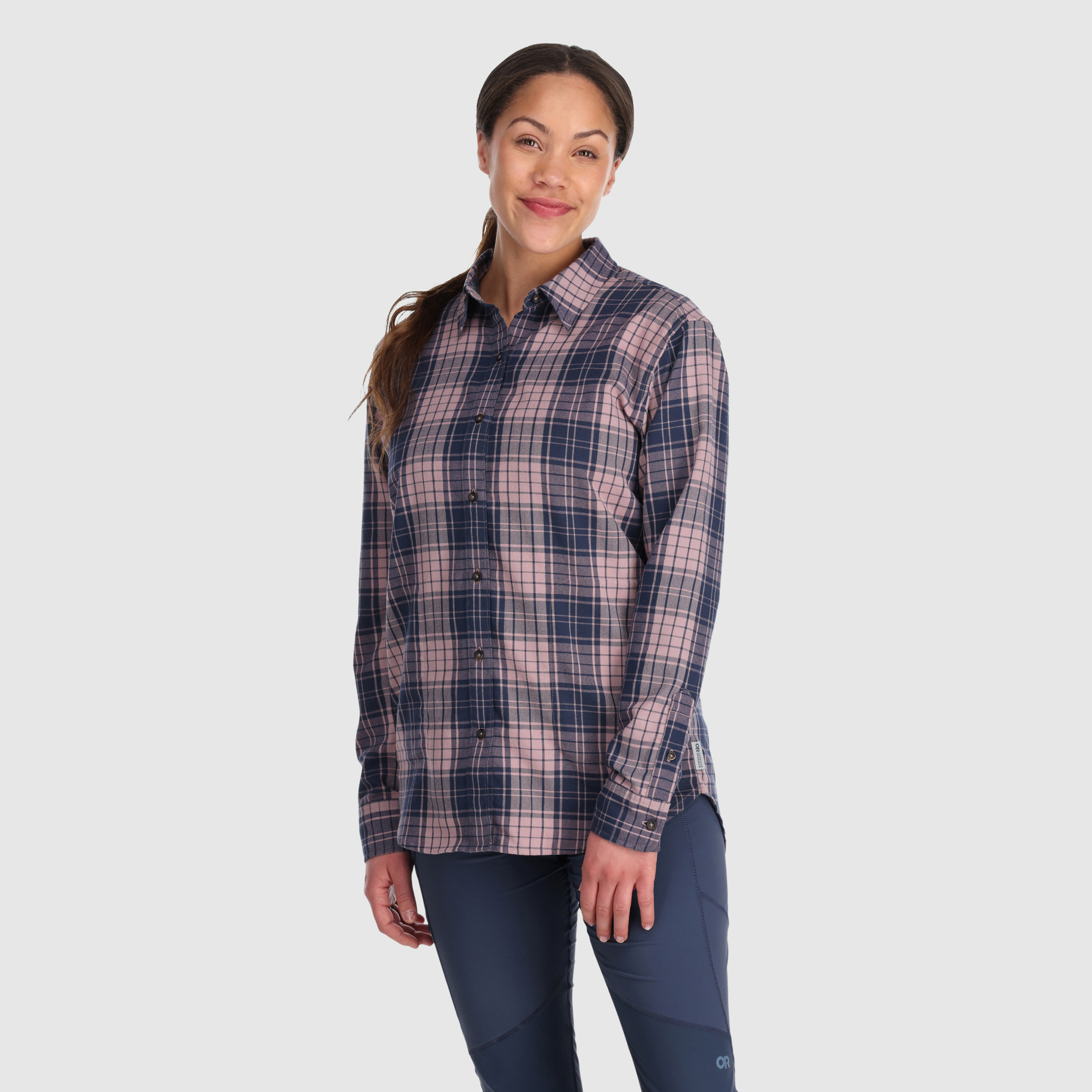 Women's Kulshan UPF 50+ Flannel Shirt for Hiking & Camping