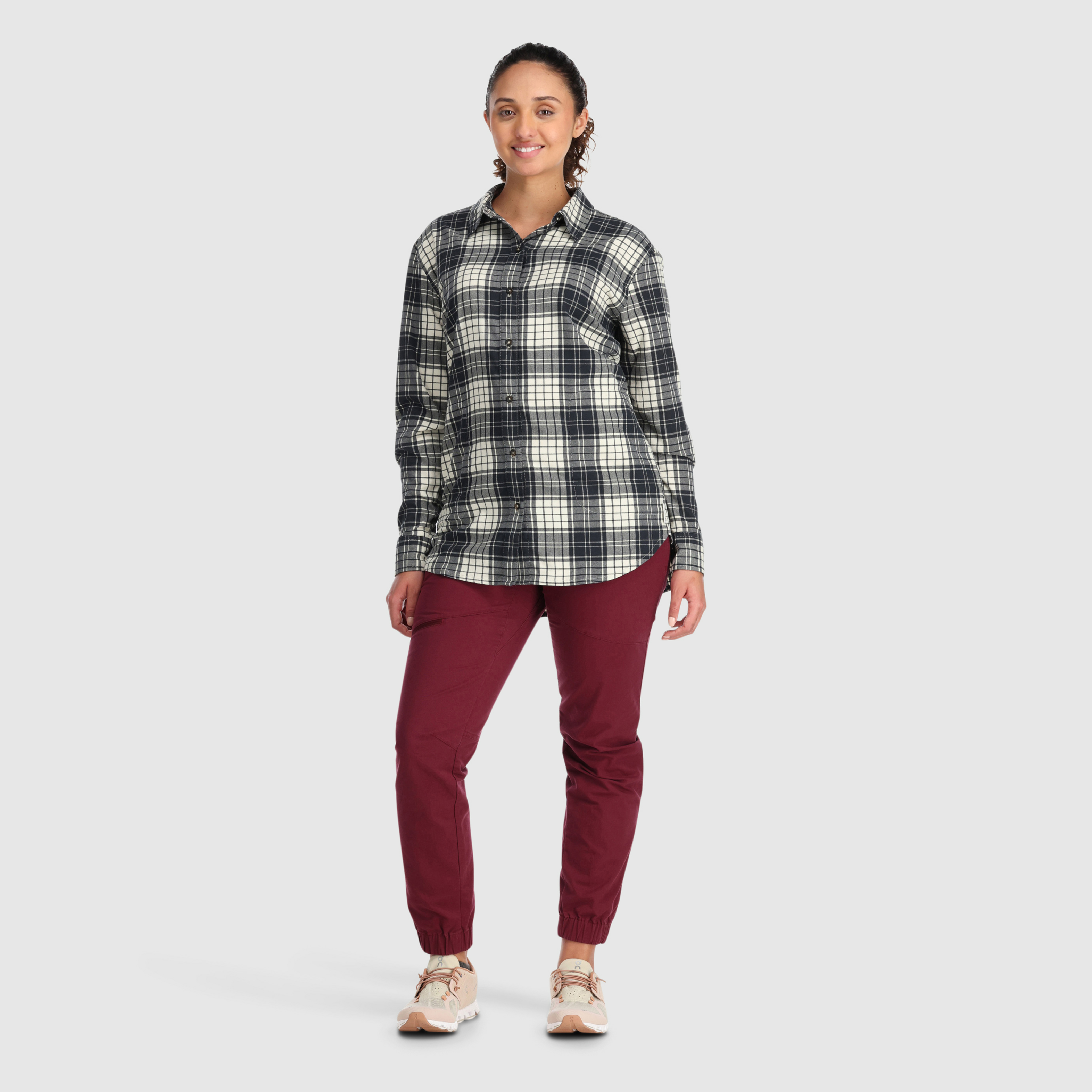 Women's Kulshan UPF 50+ Flannel Shirt for Hiking & Camping