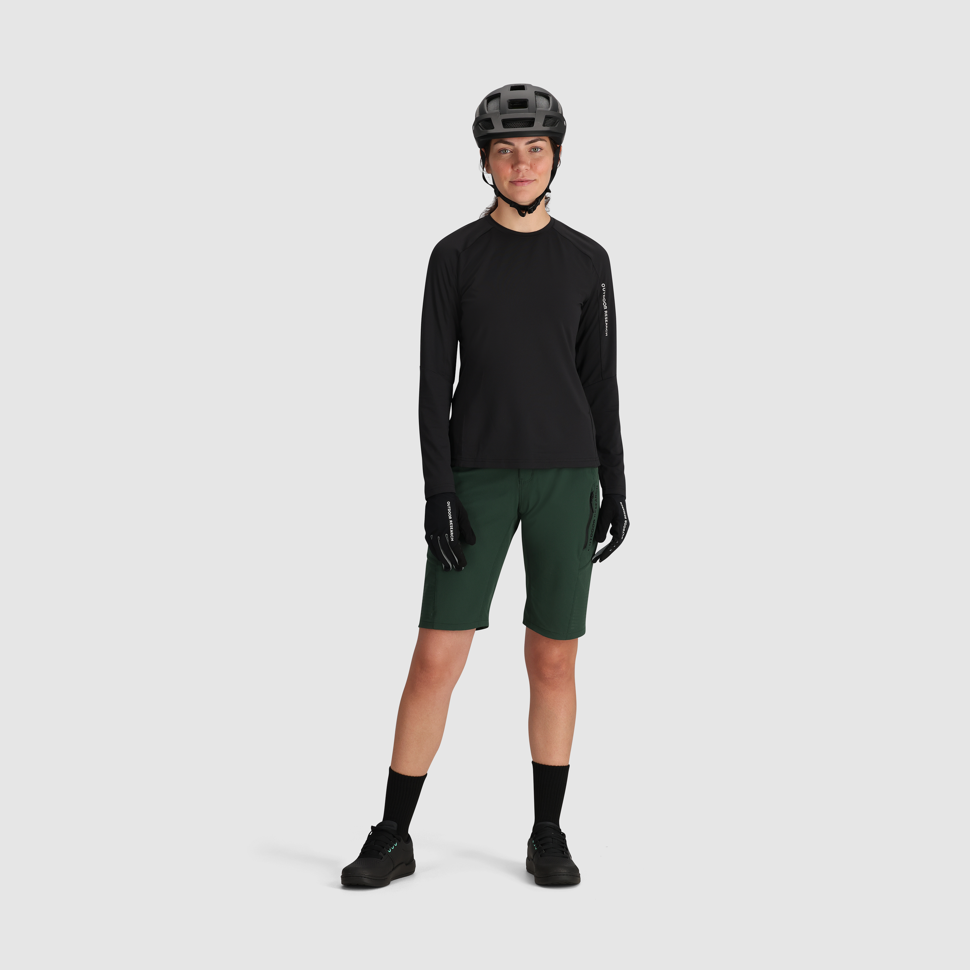 Women's MTB Long Sleeve Jersey - UPF 30+ & Breathable Cycling Top