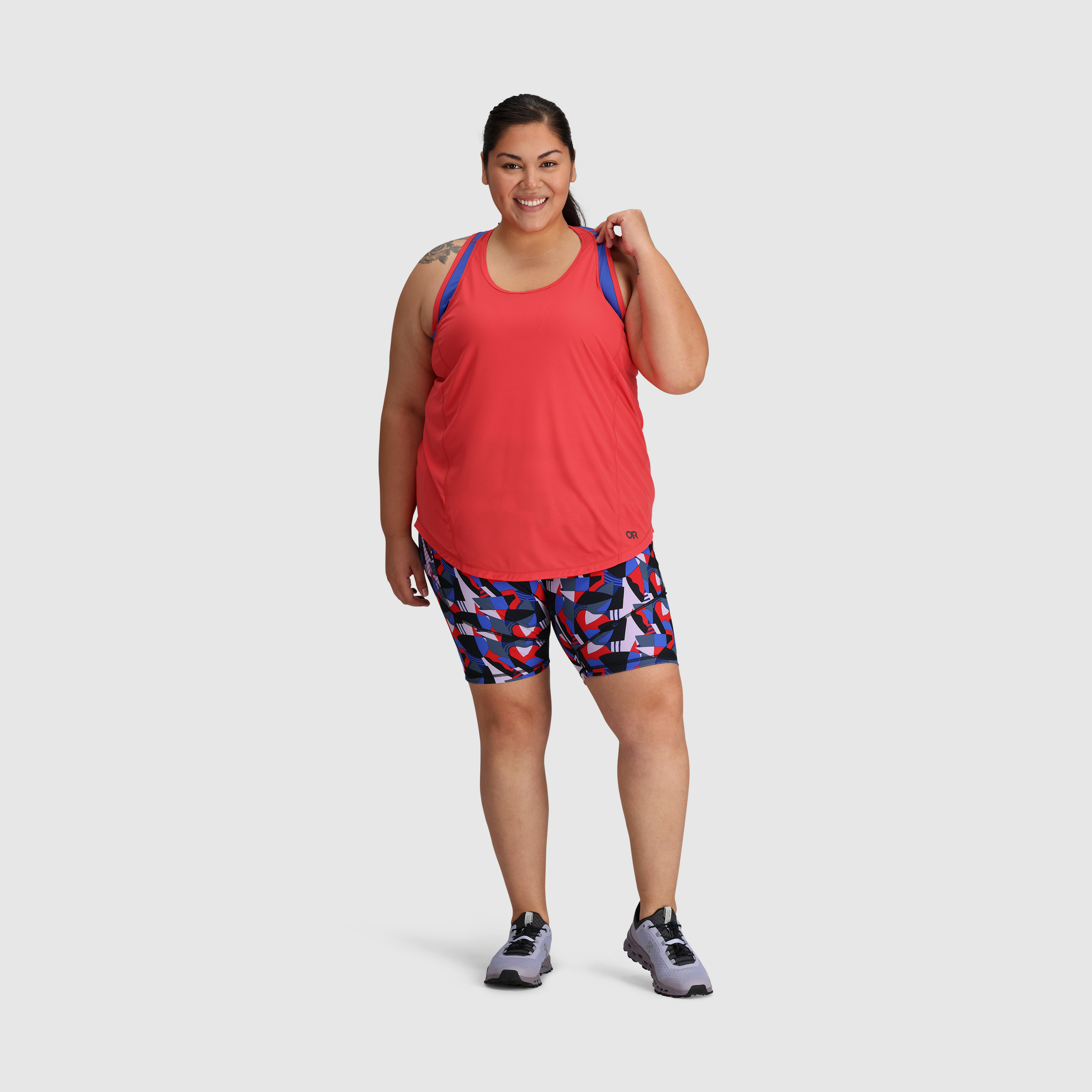 Echo Tank Plus for Women - UPF 15 Racerback Workout Top