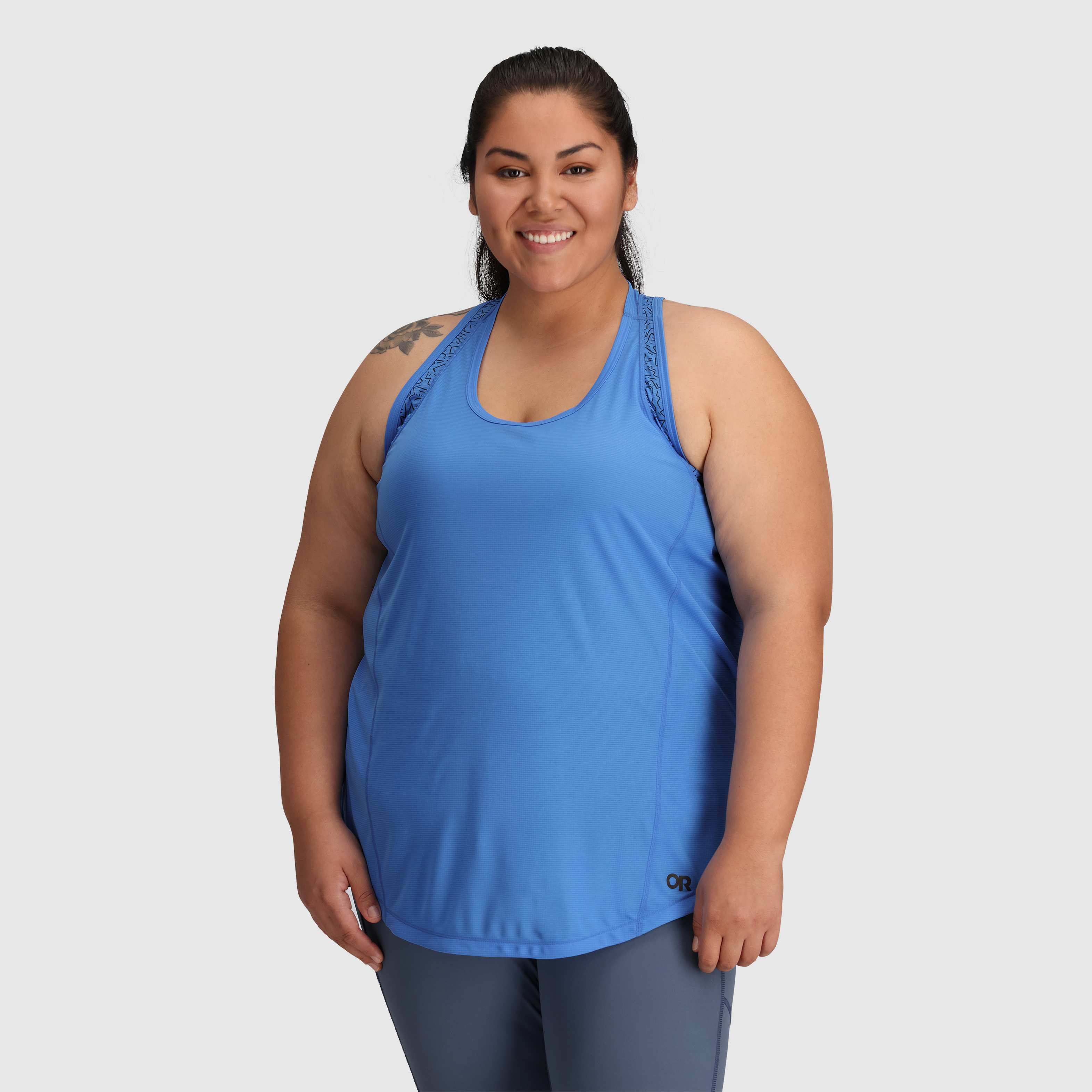 Echo Tank Plus for Women - UPF 15 Racerback Workout Top