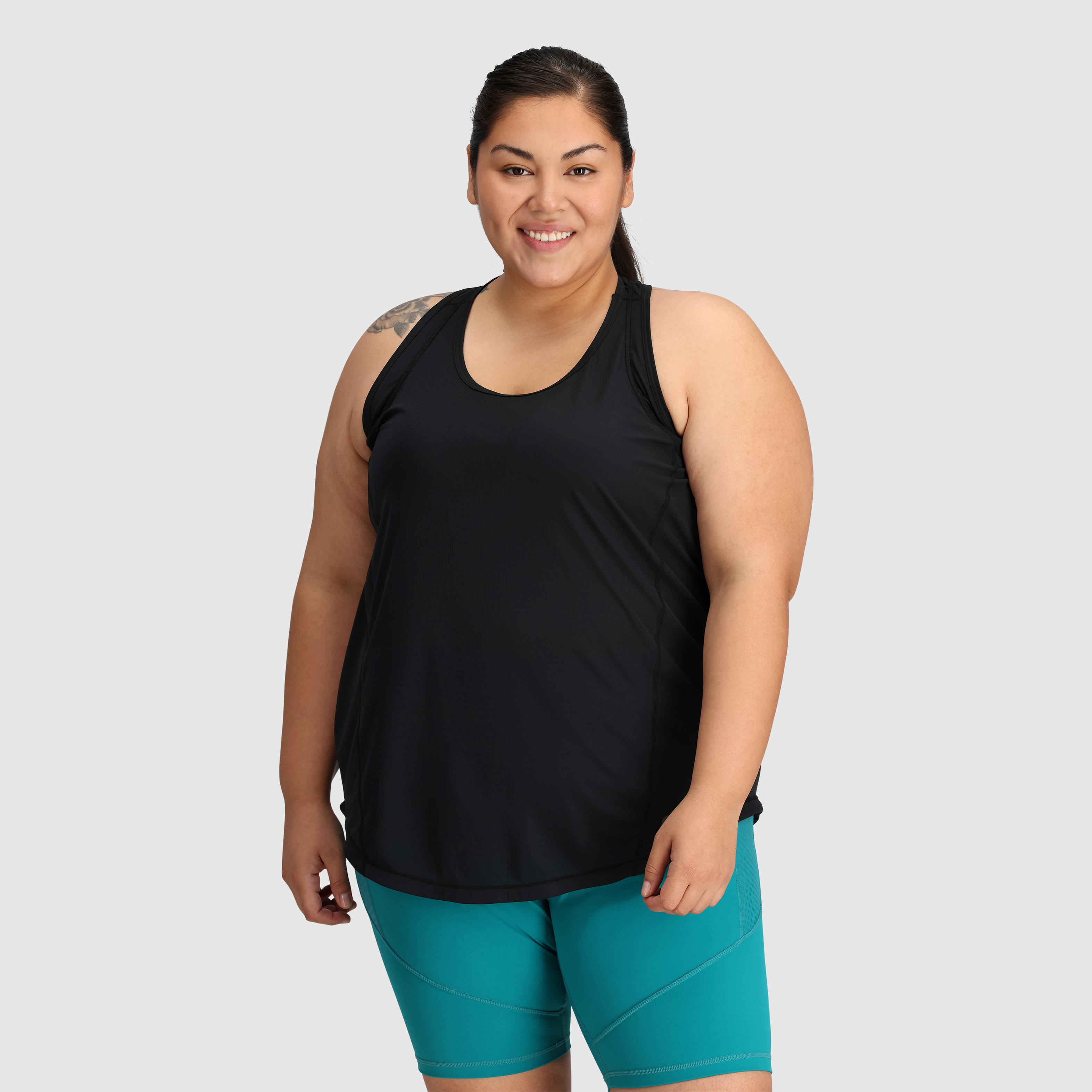 Echo Tank Plus for Women - UPF 15 Racerback Workout Top