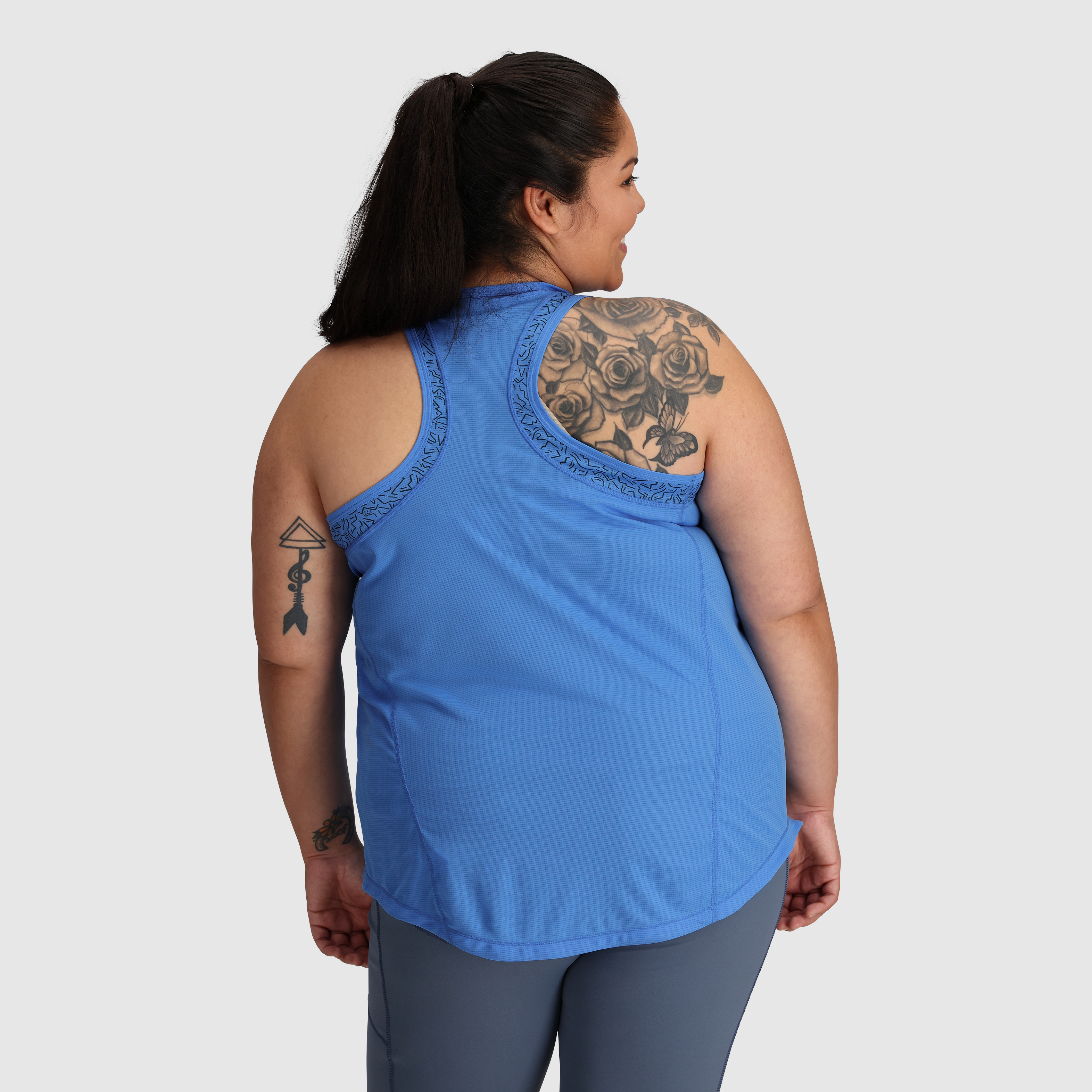 Echo Tank Plus for Women - UPF 15 Racerback Workout Top