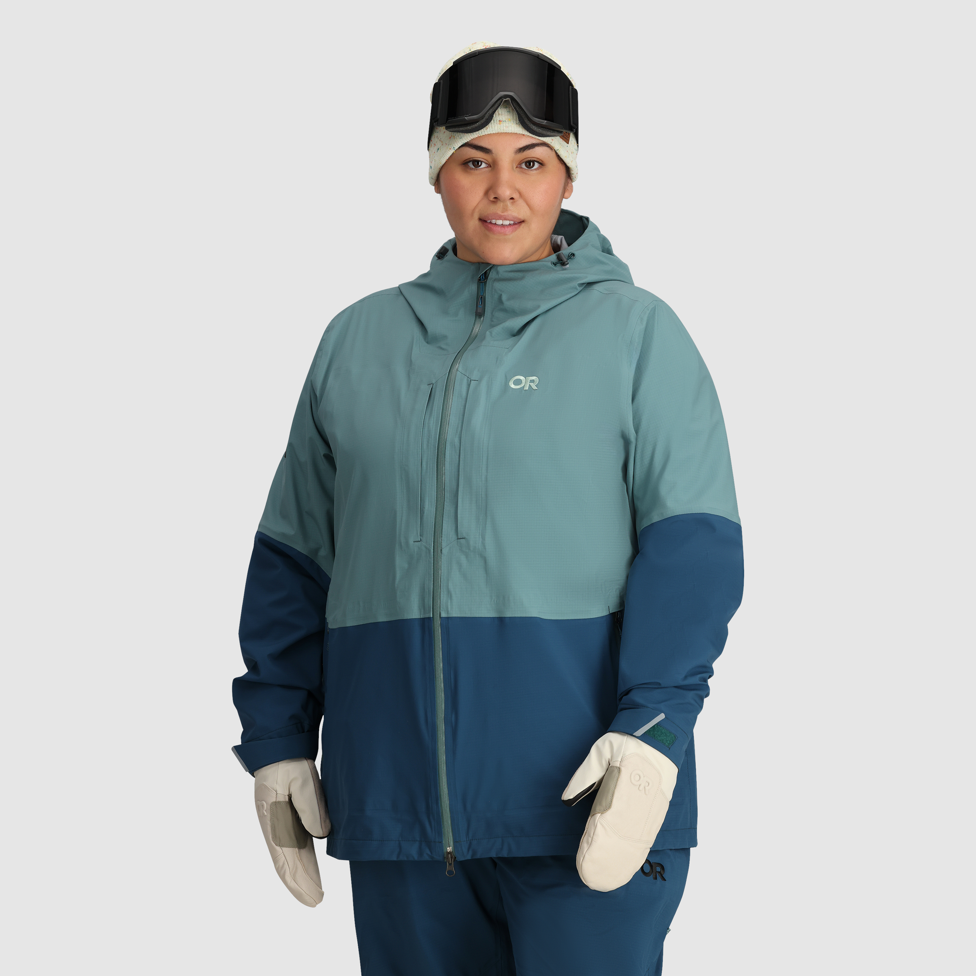 Women's Waterproof Ski Jacket - Pertex Shield 3L for Resort & Backcountry