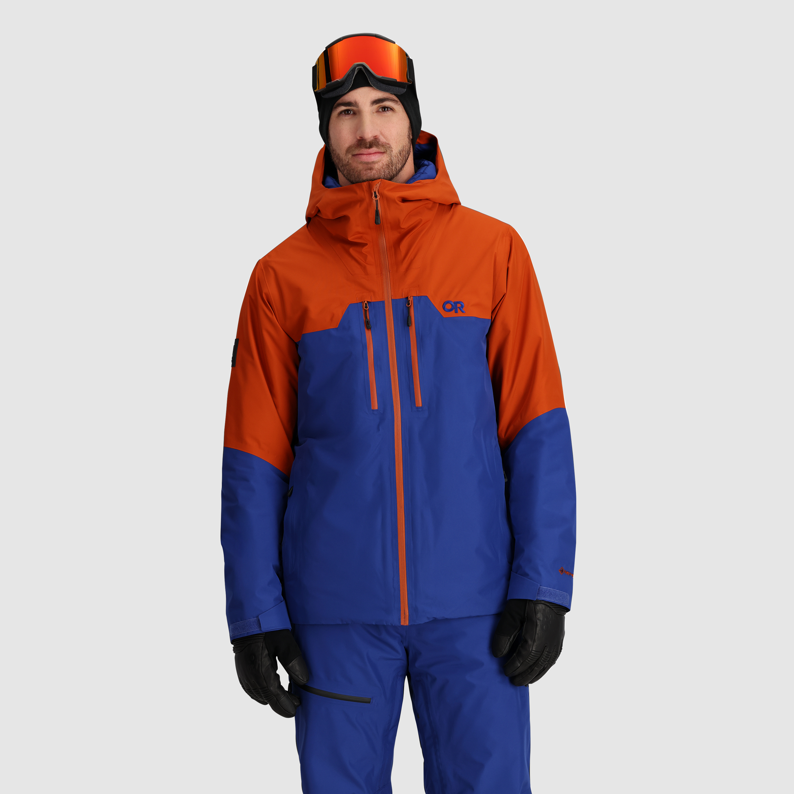 Men's Gore-Tex Ski Jacket with Insulation - Tungsten II Cold Weather