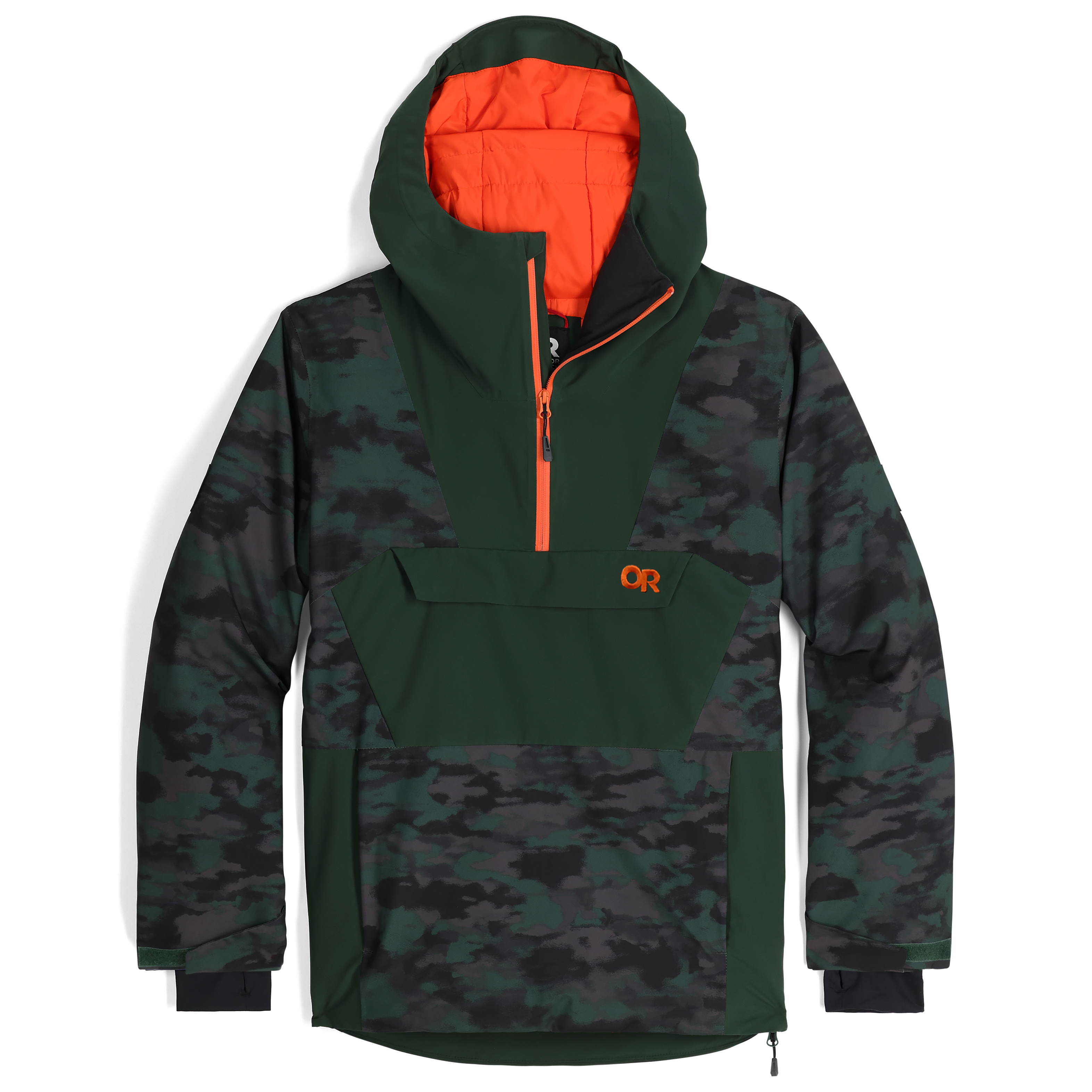Men's Snowcrew Anorak Jacket - Waterproof & Insulated for Skiing