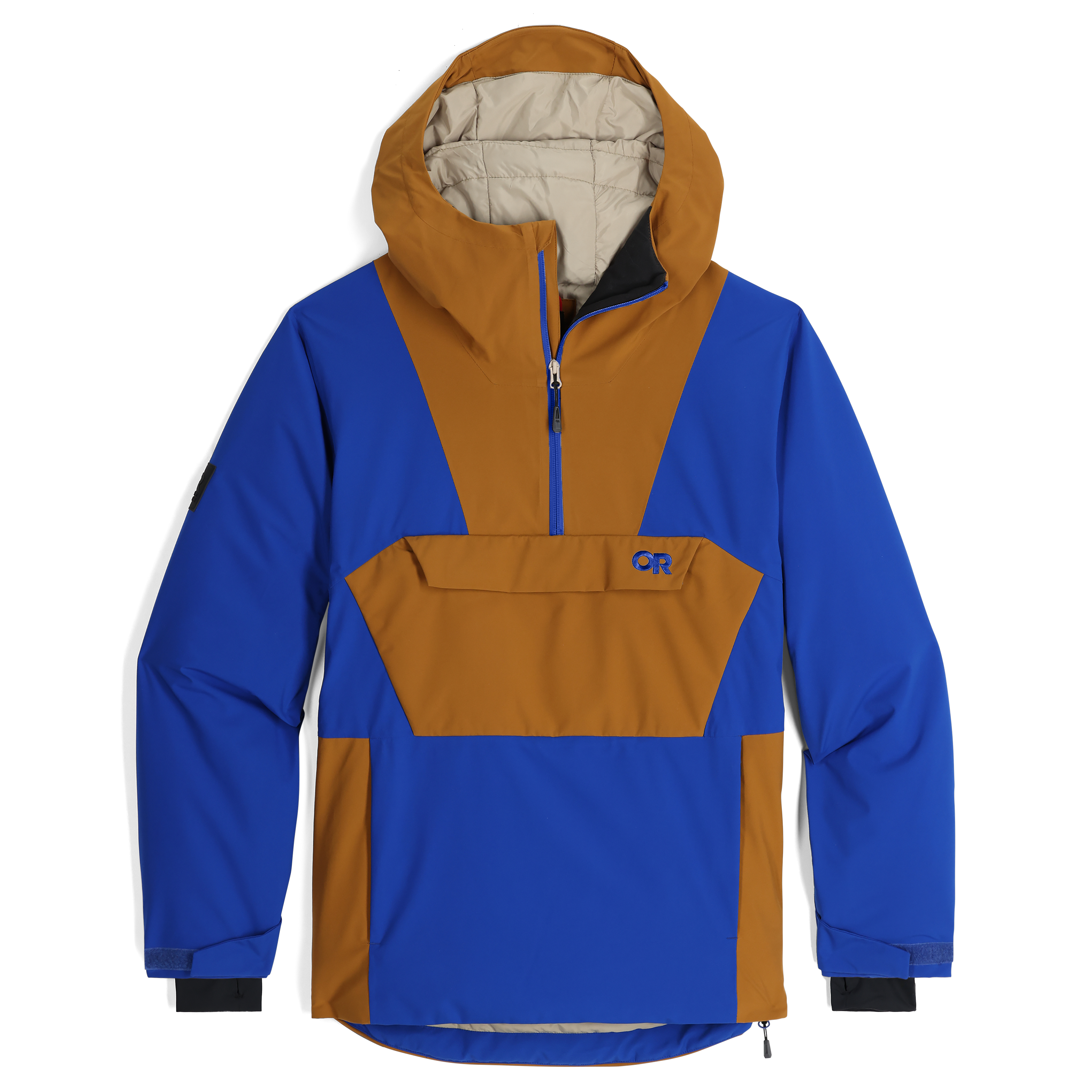 Men's Snowcrew Anorak Jacket - Waterproof & Insulated for Skiing