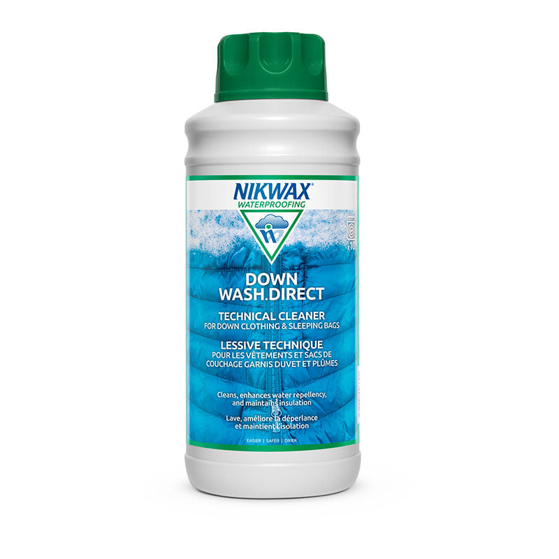 Nikwax Down Wash & Cleaner - 1000ml for Jackets & Sleeping Bags