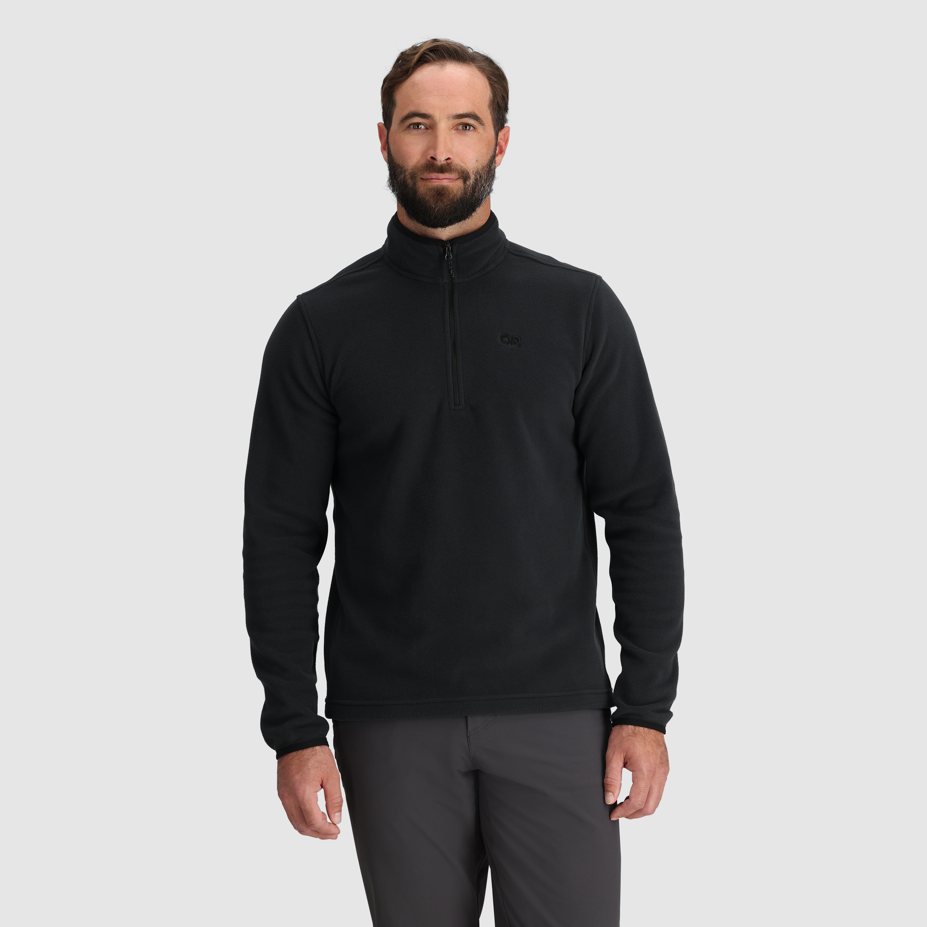 Men's OR Polartec® 100 Quarter Zip Fleece Jacket for Outdoor Adventures