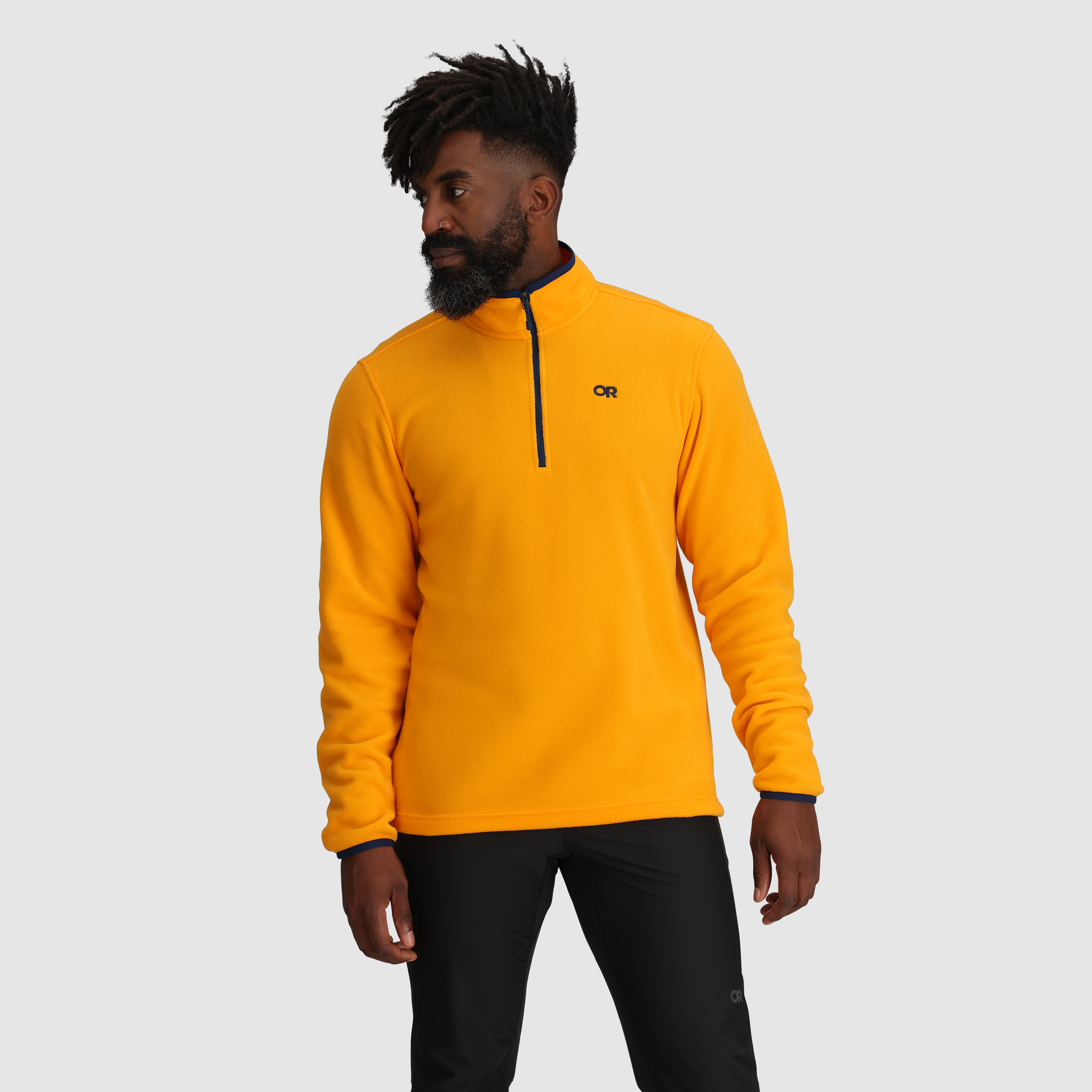 Men's OR Polartec® 100 Quarter Zip Fleece Jacket for Outdoor Adventures