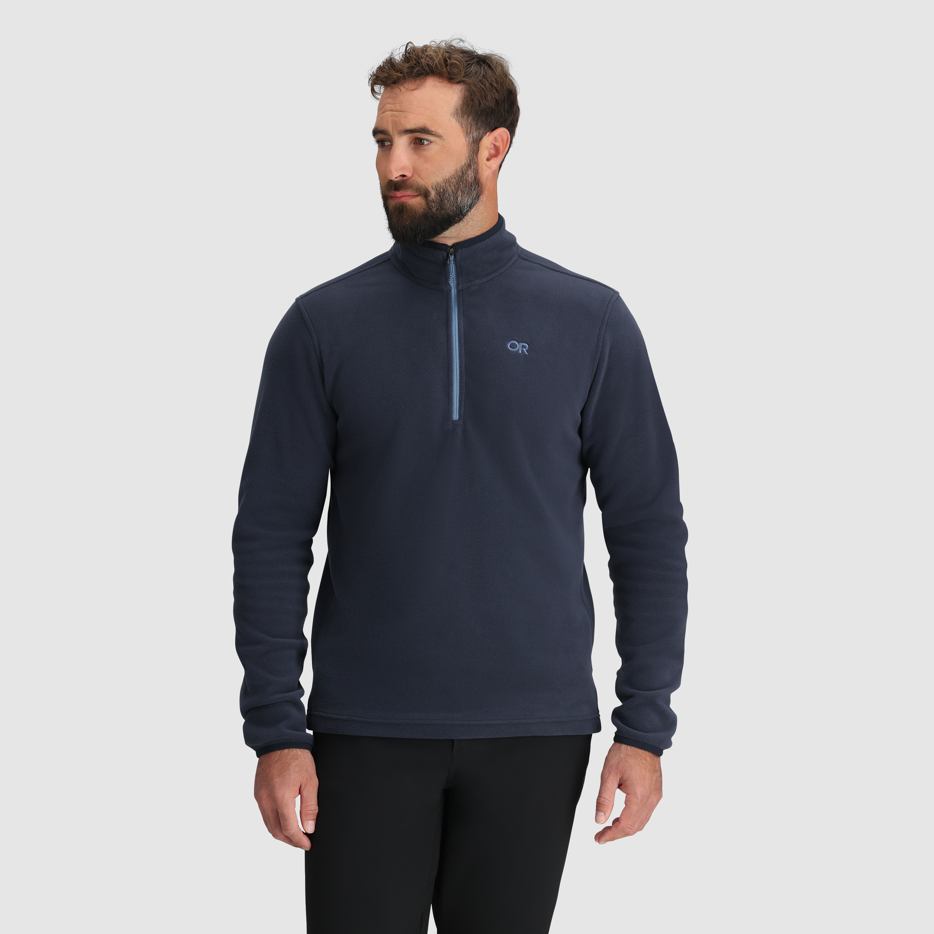 Men's OR Polartec® 100 Quarter Zip Fleece Jacket for Outdoor Adventures
