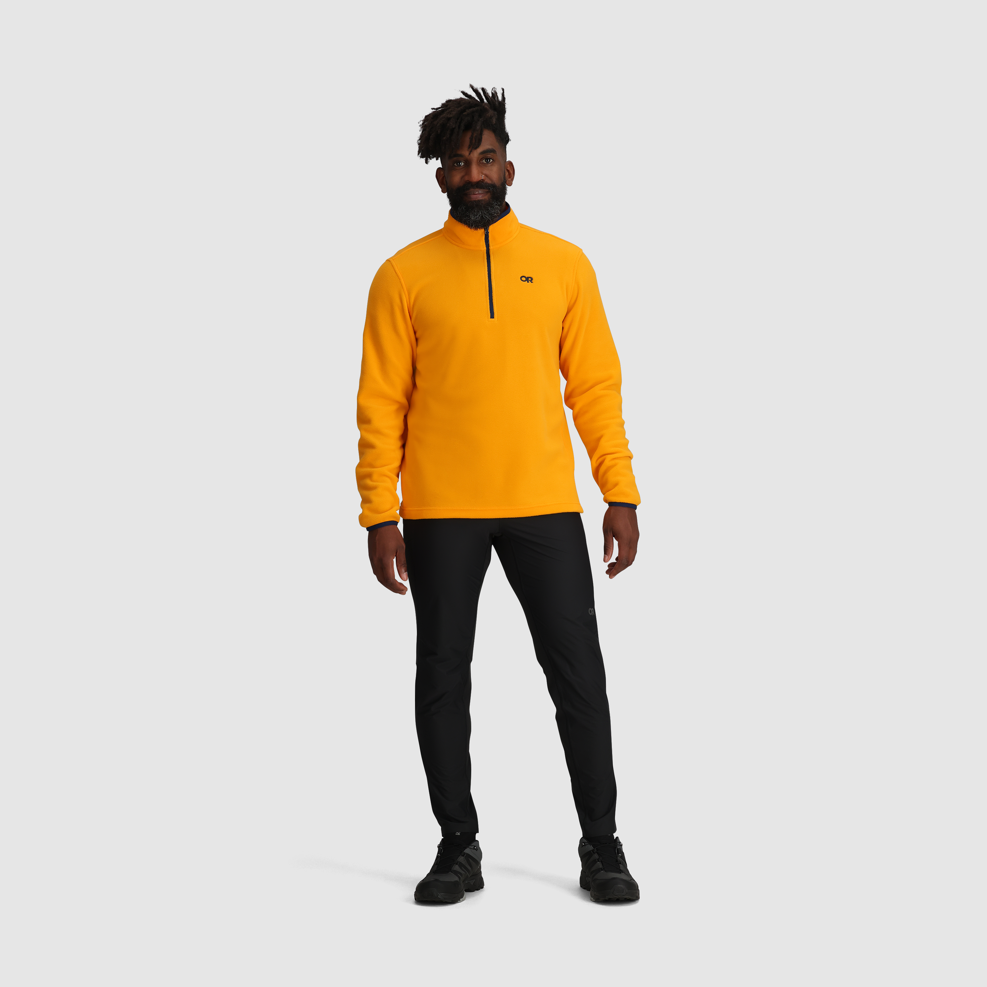 Men's OR Polartec® 100 Quarter Zip Fleece Jacket for Outdoor Adventures
