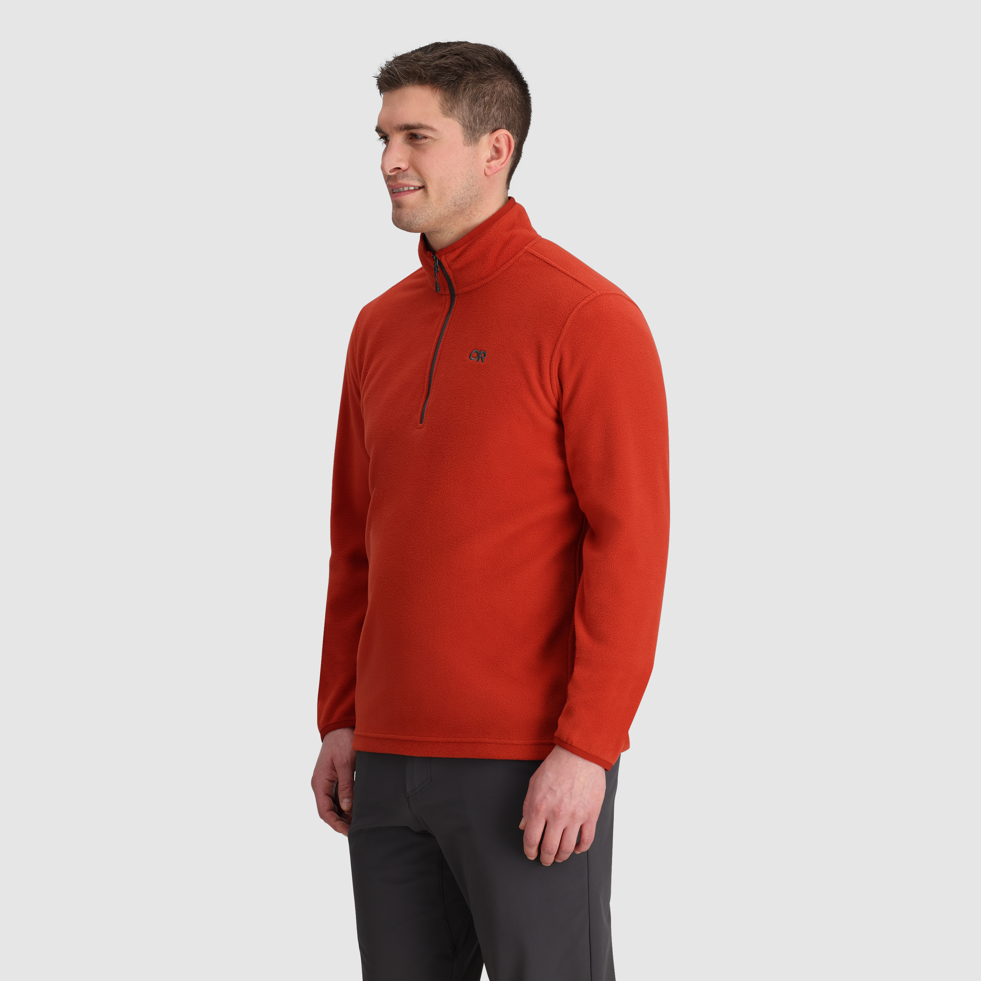 Men's OR Polartec® 100 Quarter Zip Fleece Jacket for Outdoor Adventures