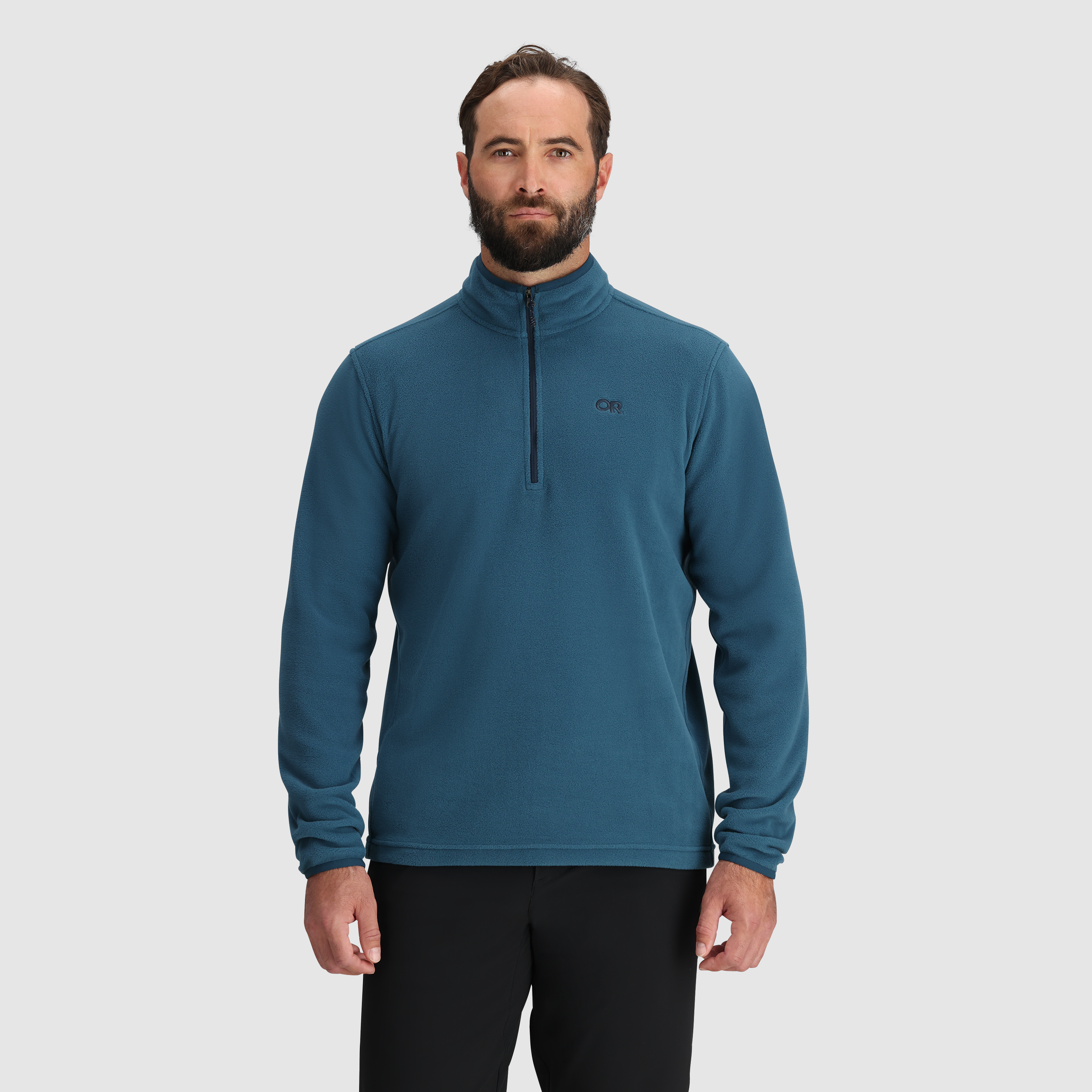 Men's OR Polartec® 100 Quarter Zip Fleece Jacket for Outdoor Adventures