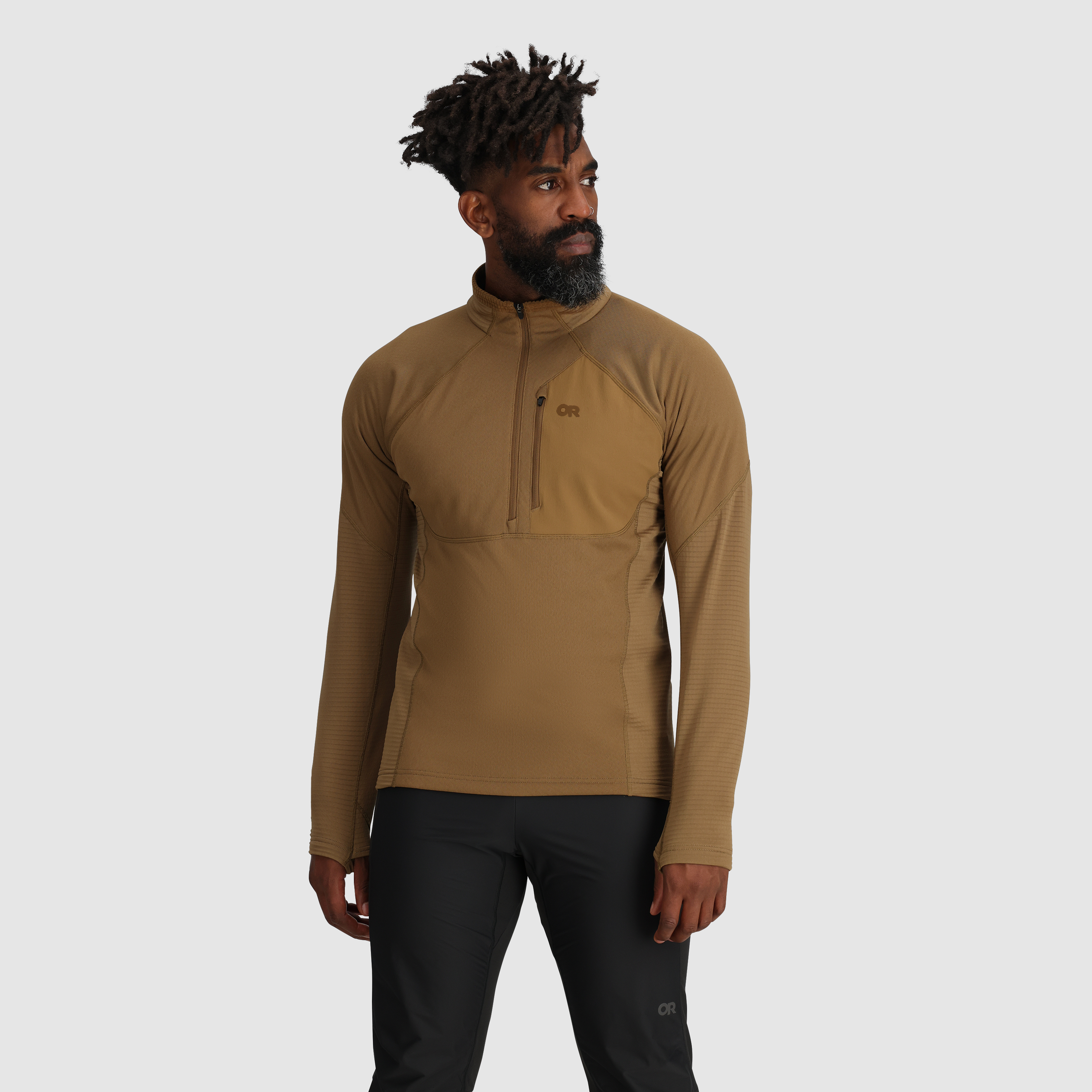 Men's Deviator Fleece Half Zip Jacket for Outdoor Activities