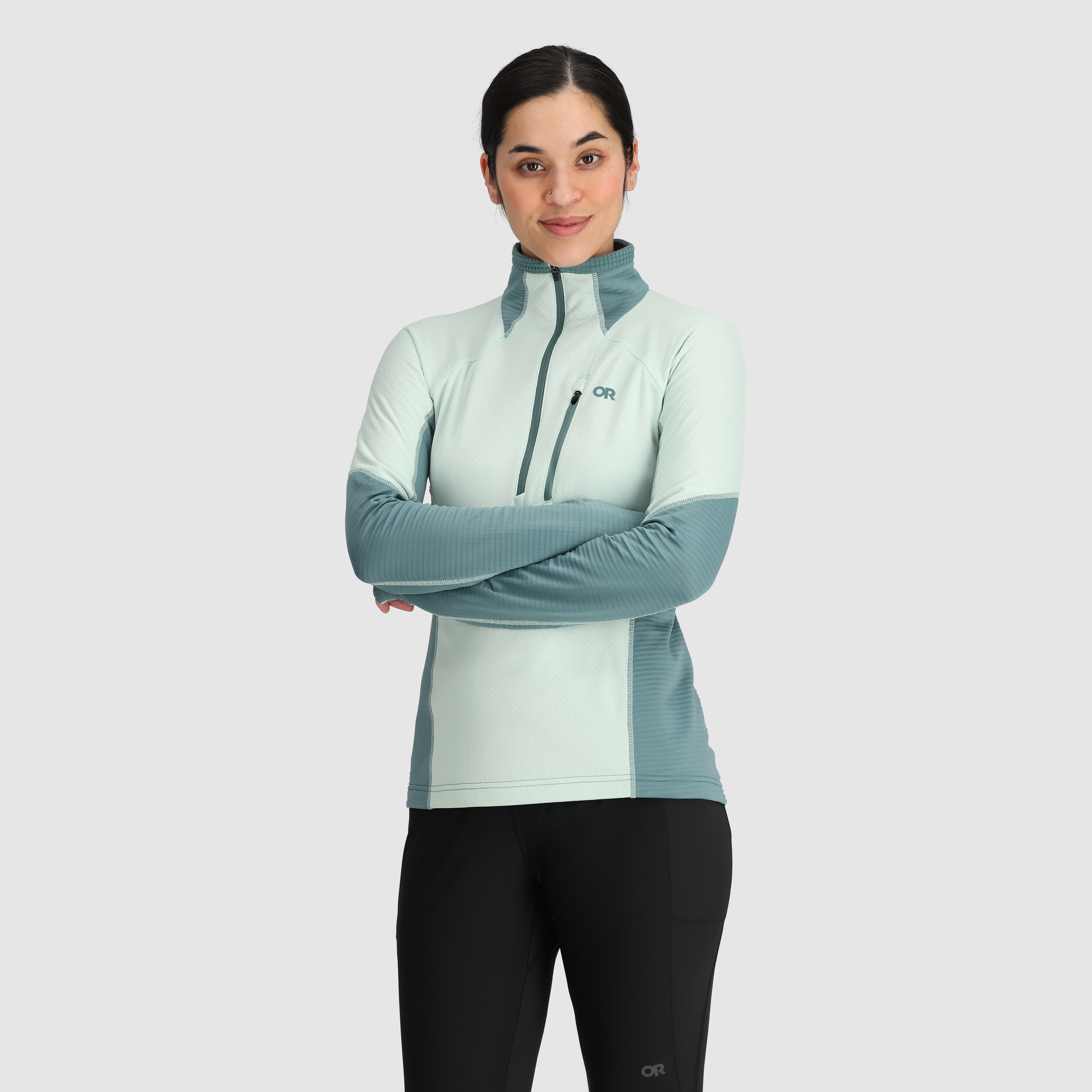 Women's Deviator Fleece Half Zip Jacket for Outdoor Activities