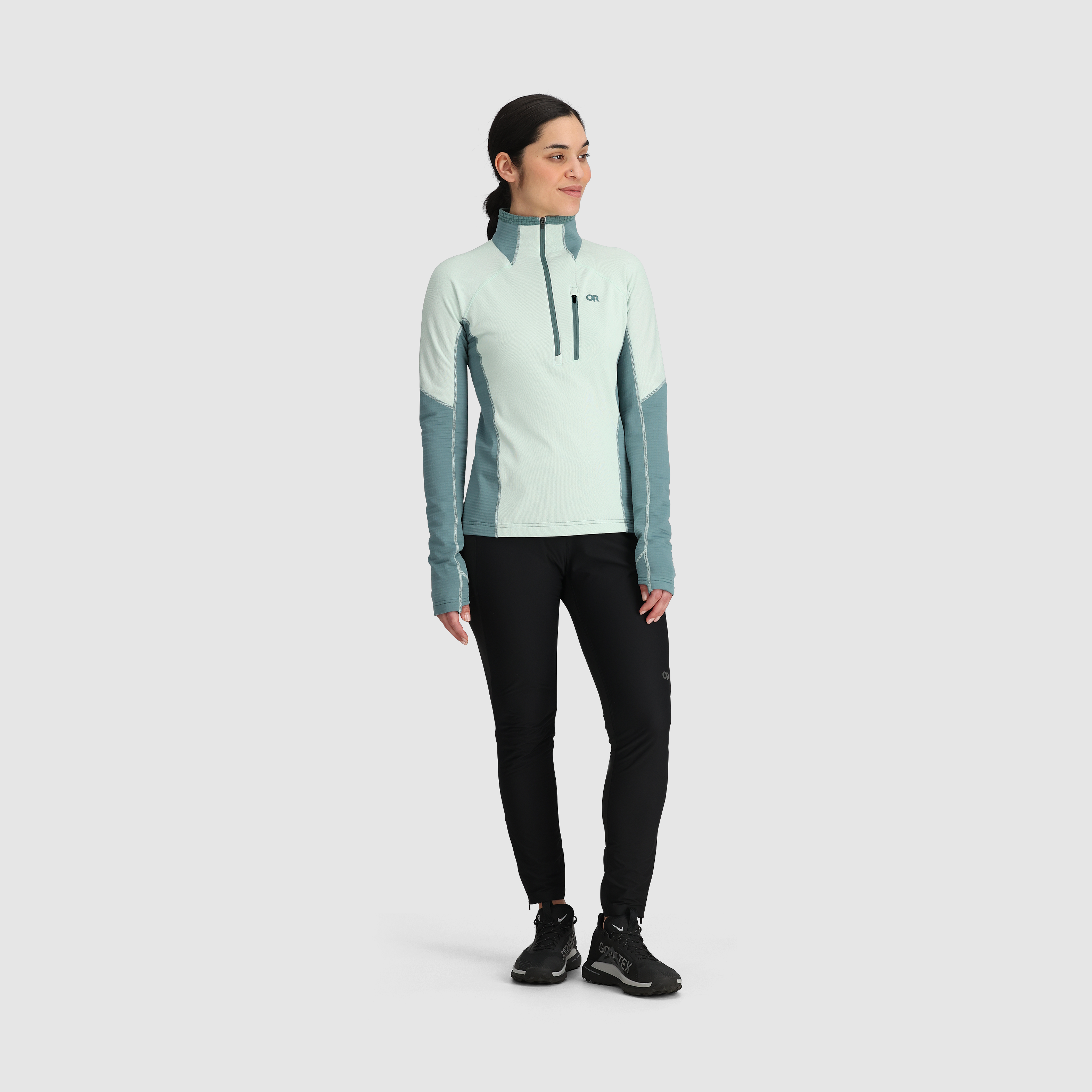 Women's Deviator Fleece Half Zip Jacket for Outdoor Activities