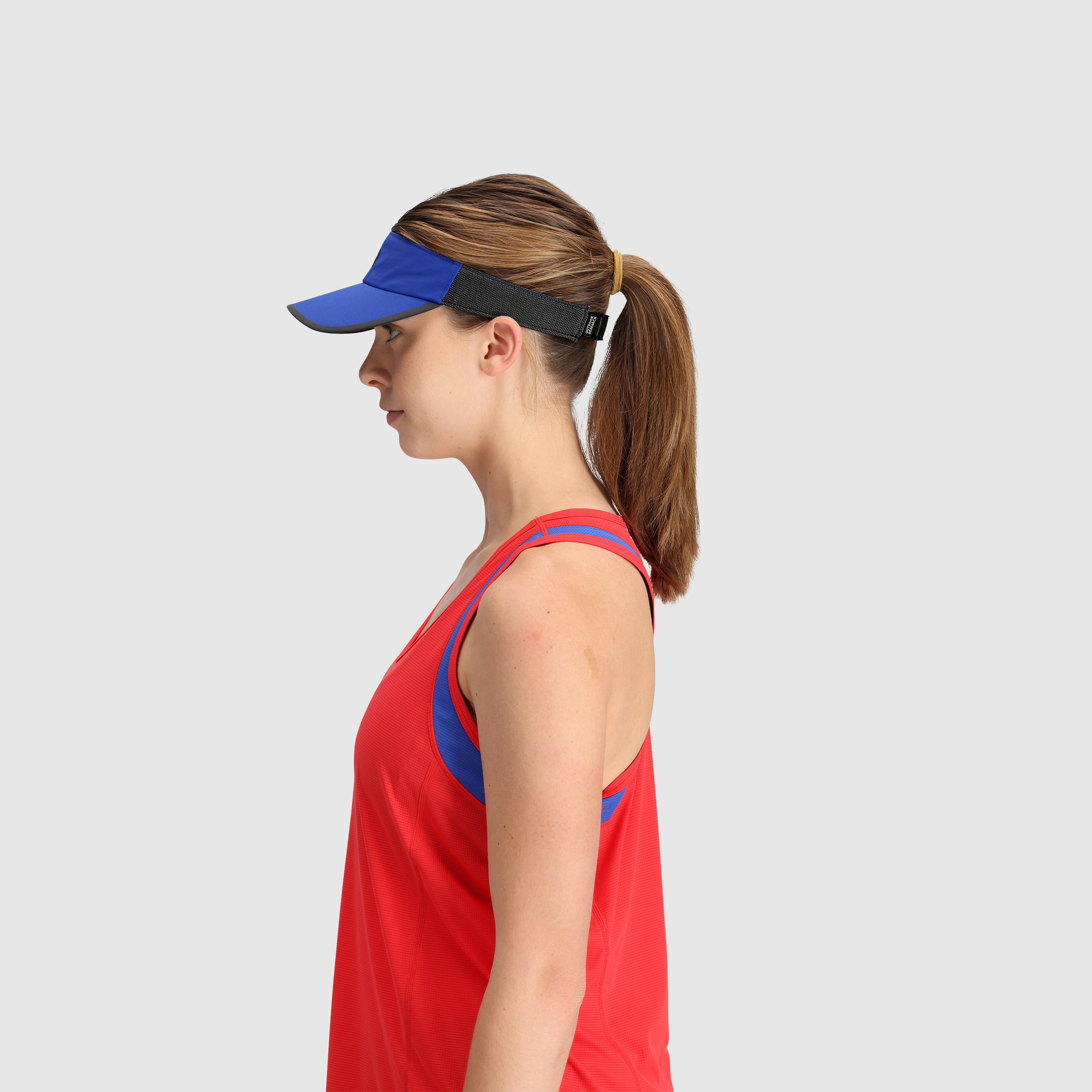 Ultralight Swift Visor for Running & Hiking – Moisture-Wicking & Adjustable