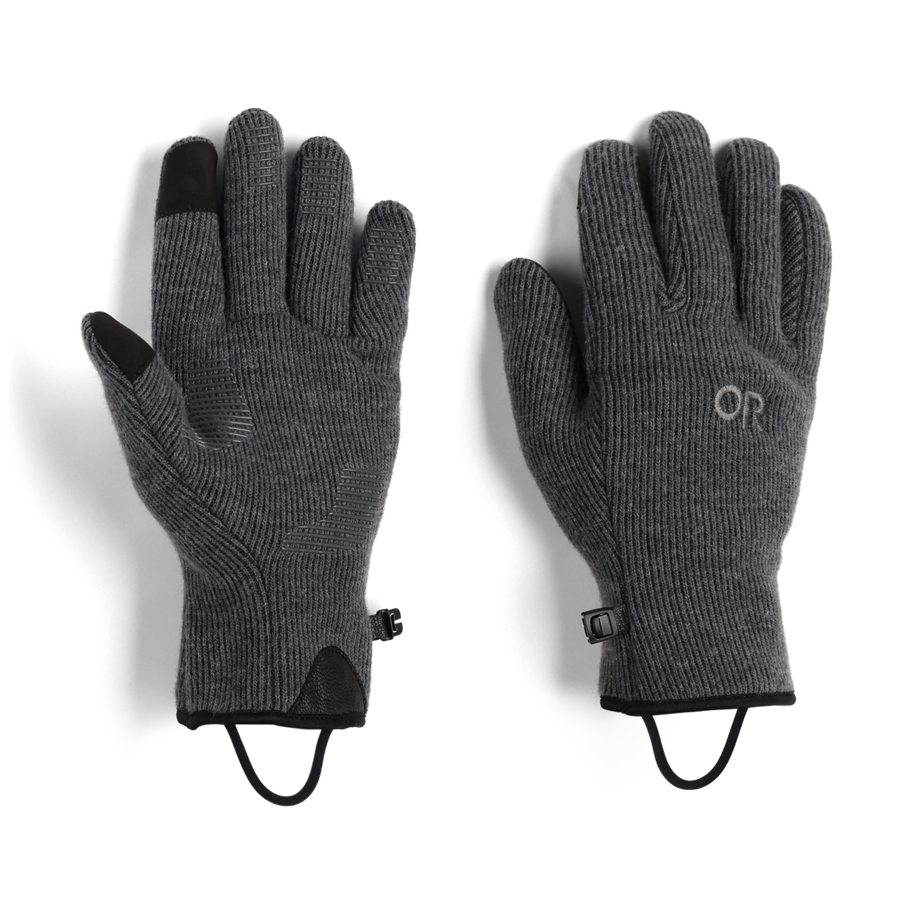 Men's Touchscreen Wool Gloves for Cold Weather - Flurry Sensor