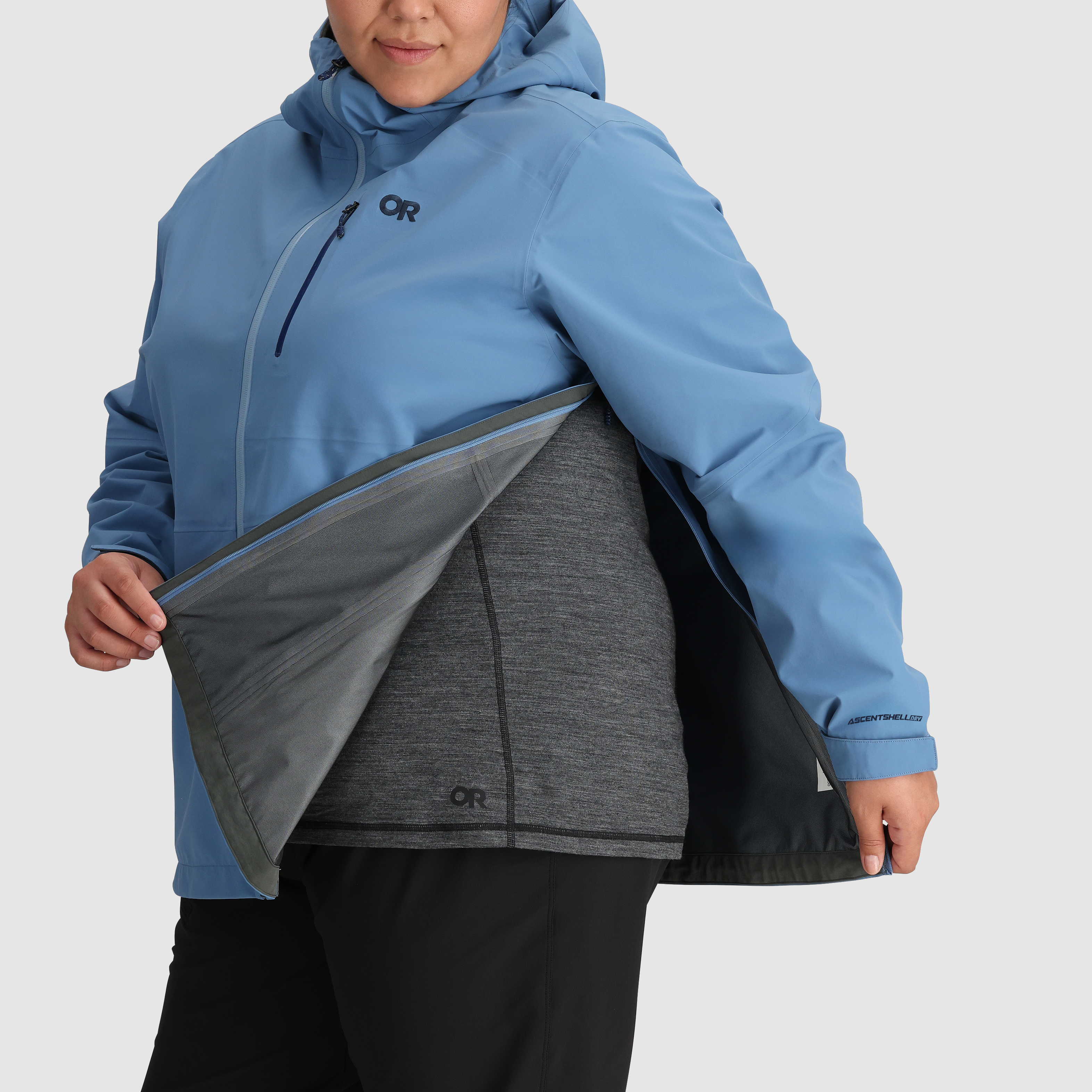 Women's Aspire 3L Waterproof Rain Jacket - Plus Size