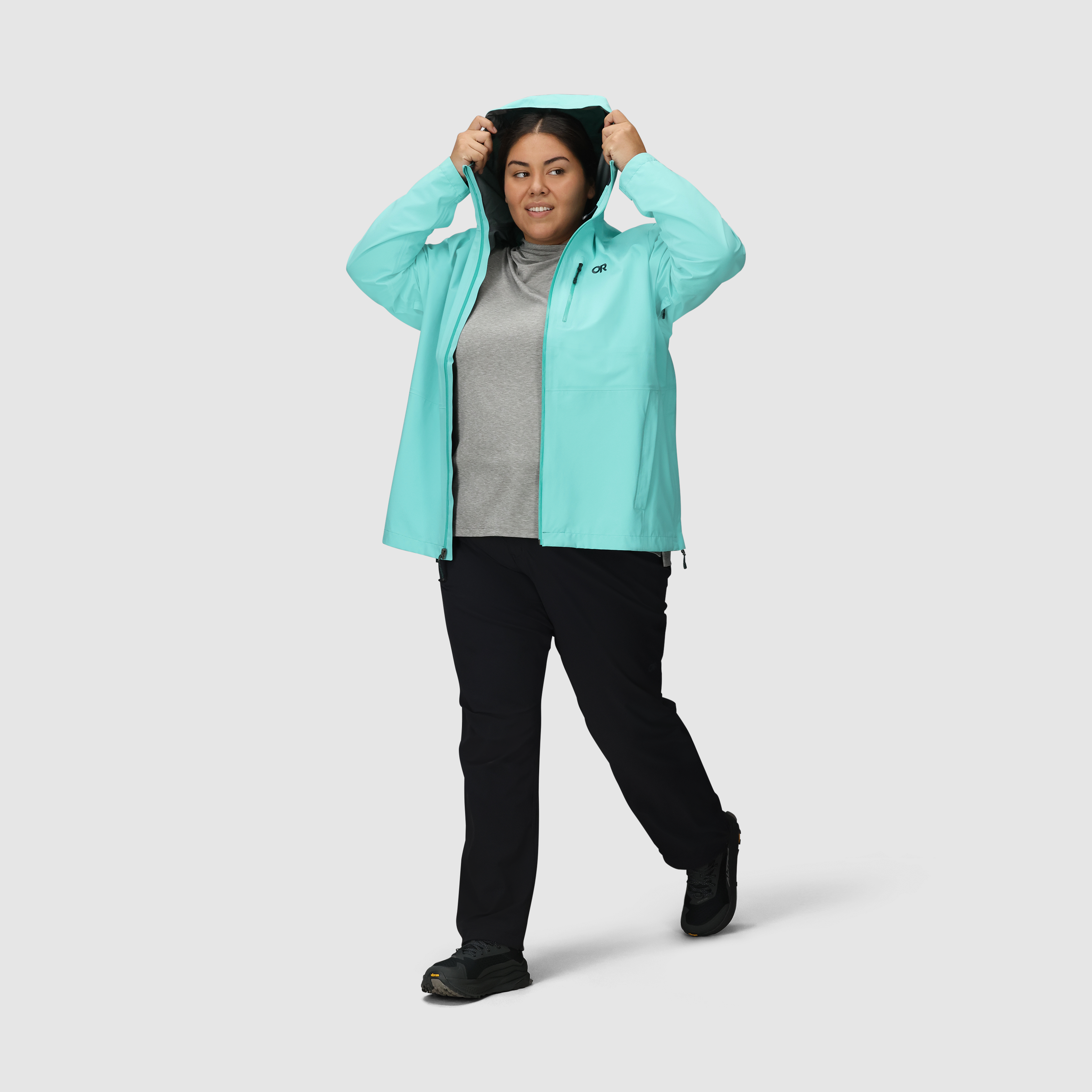 Women's Aspire 3L Waterproof Rain Jacket - Plus Size