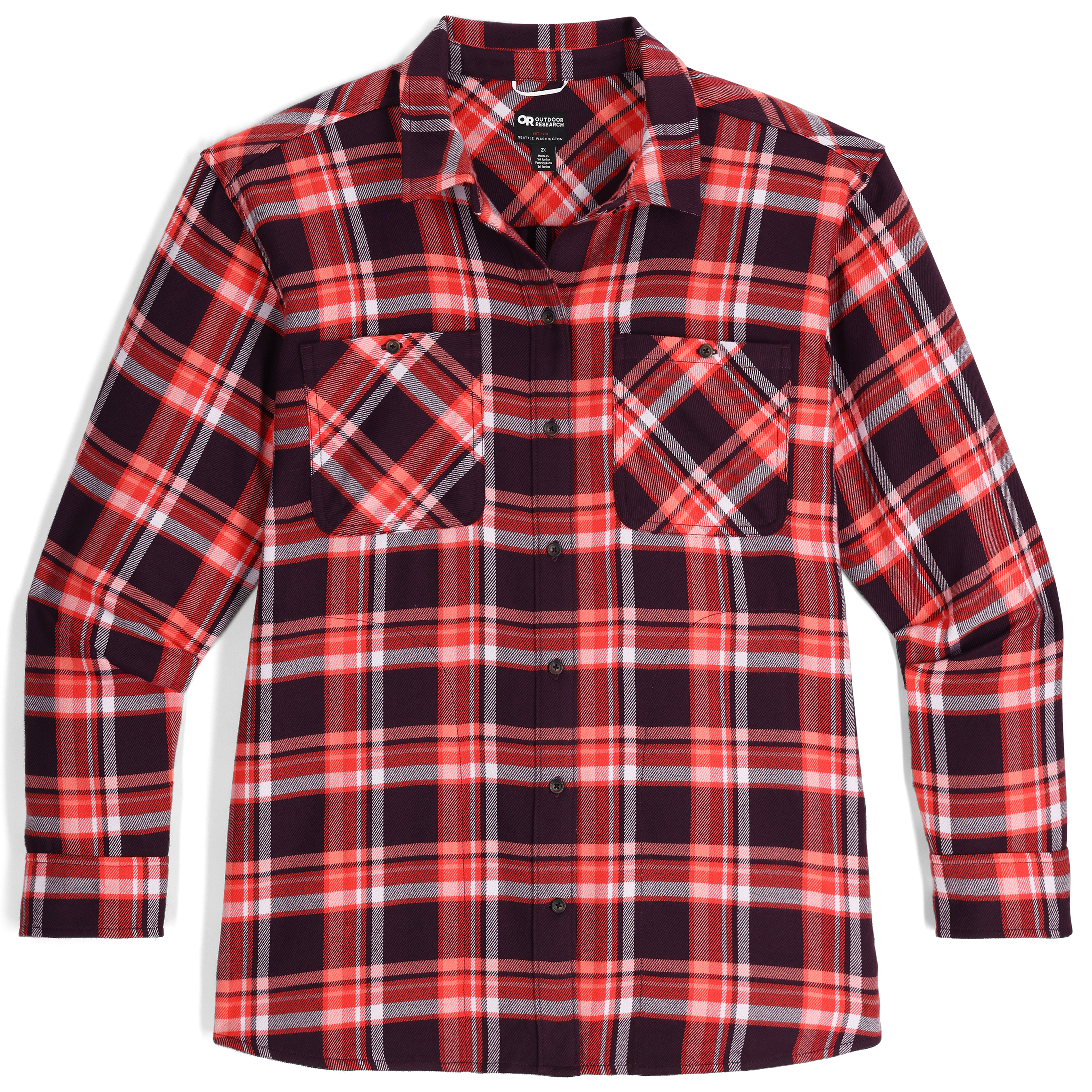 Women's Feedback Flannel Shirt - UPF 50+ & Moisture-Wicking