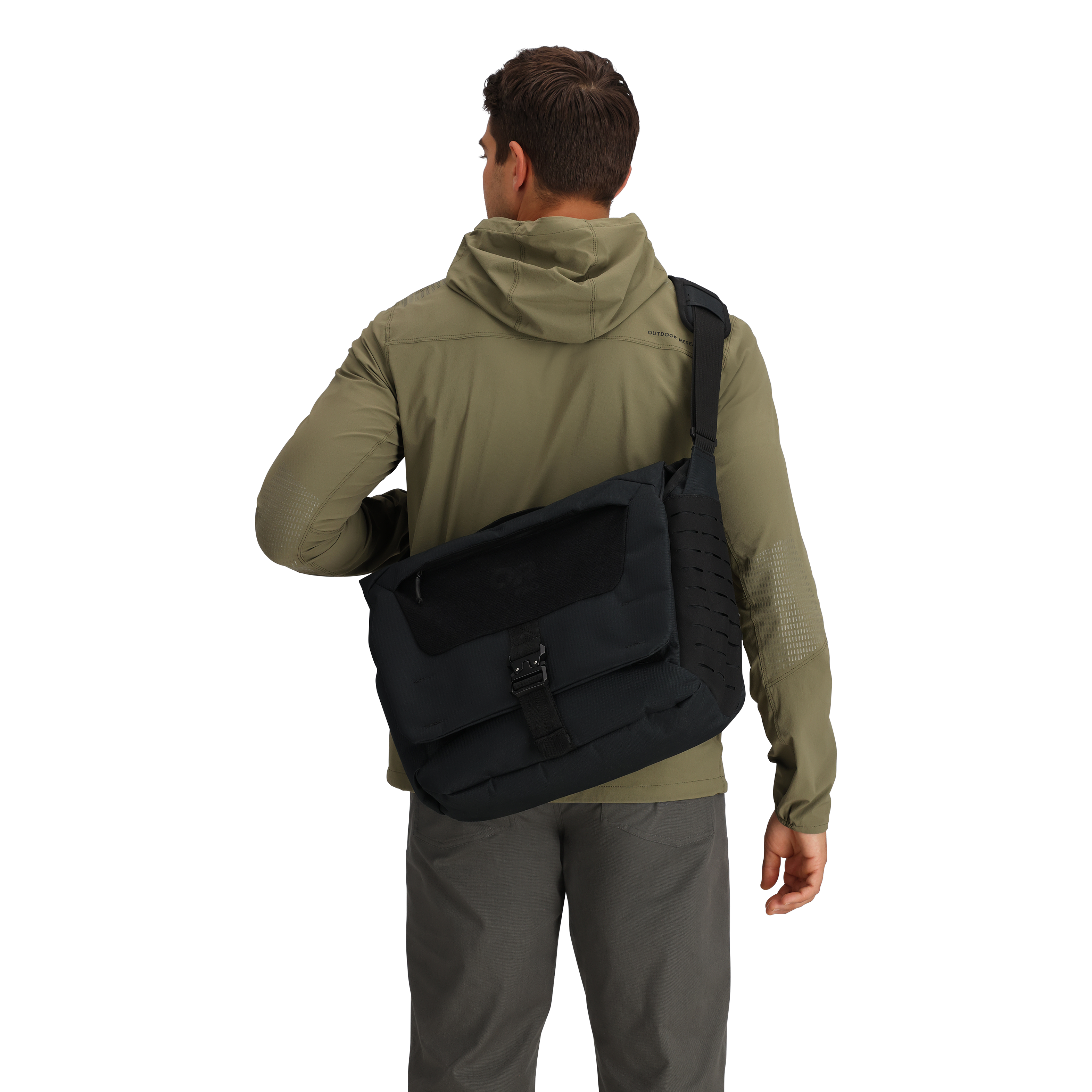 Deploy Tactical Messenger Bag with Laptop Compartment & MOLLE
