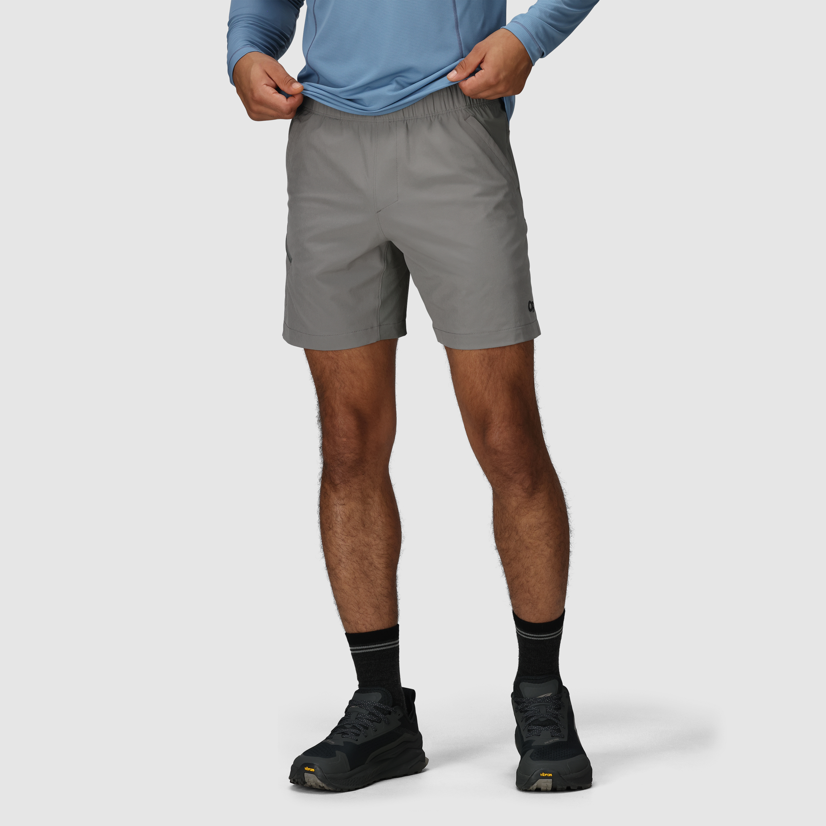 Men's Swift Lite Hybrid Running Shorts 7" with UPF 30 & Zip Pocket