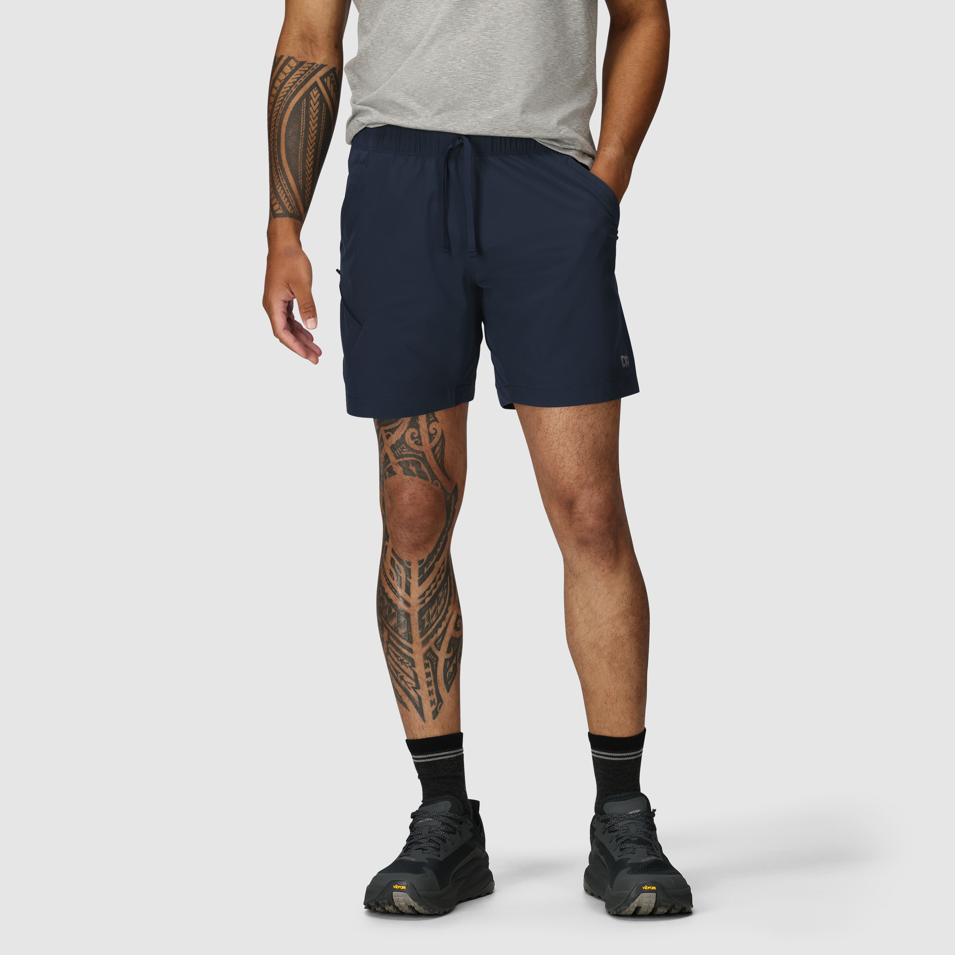 Men's Swift Lite Hybrid Running Shorts 7" with UPF 30 & Zip Pocket