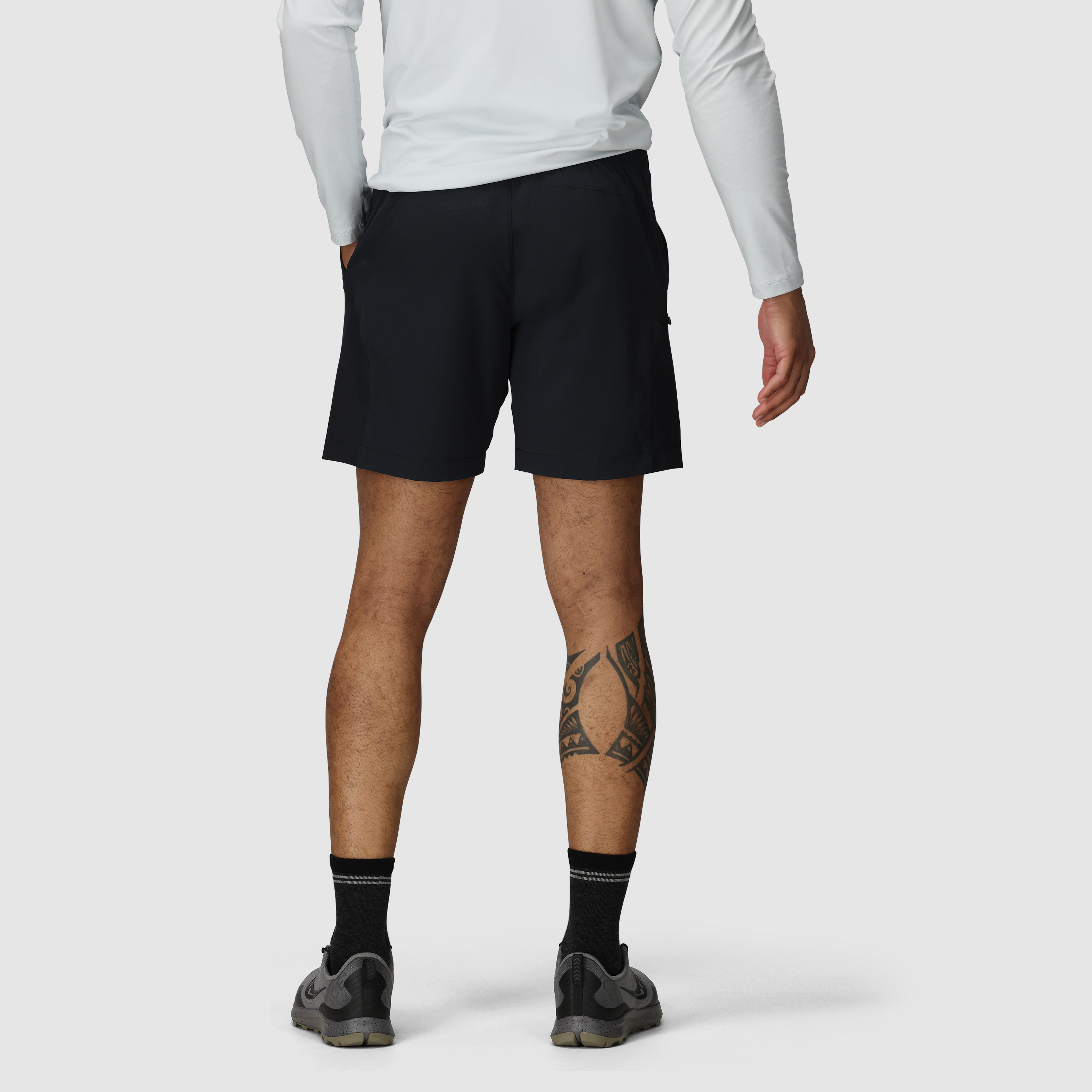 Men's Swift Lite Hybrid Running Shorts 7" with UPF 30 & Zip Pocket