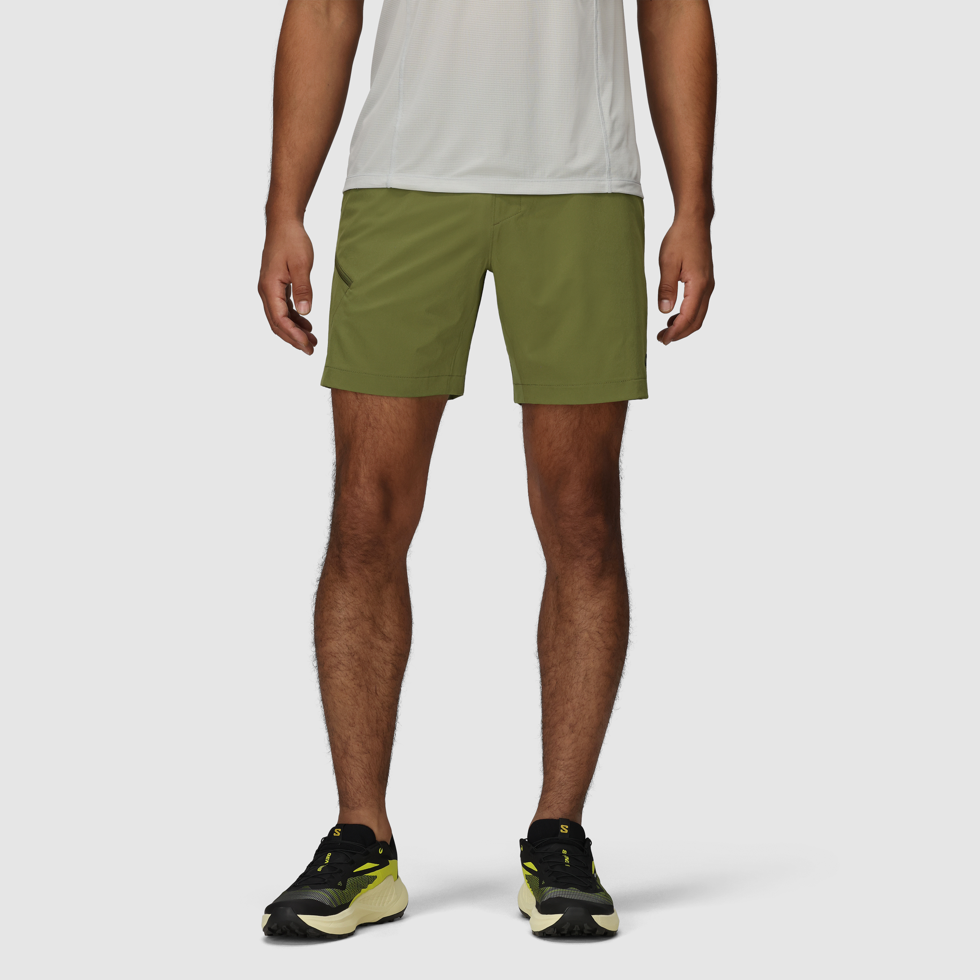 Men's Swift Lite Hybrid Running Shorts 7" with UPF 30 & Zip Pocket