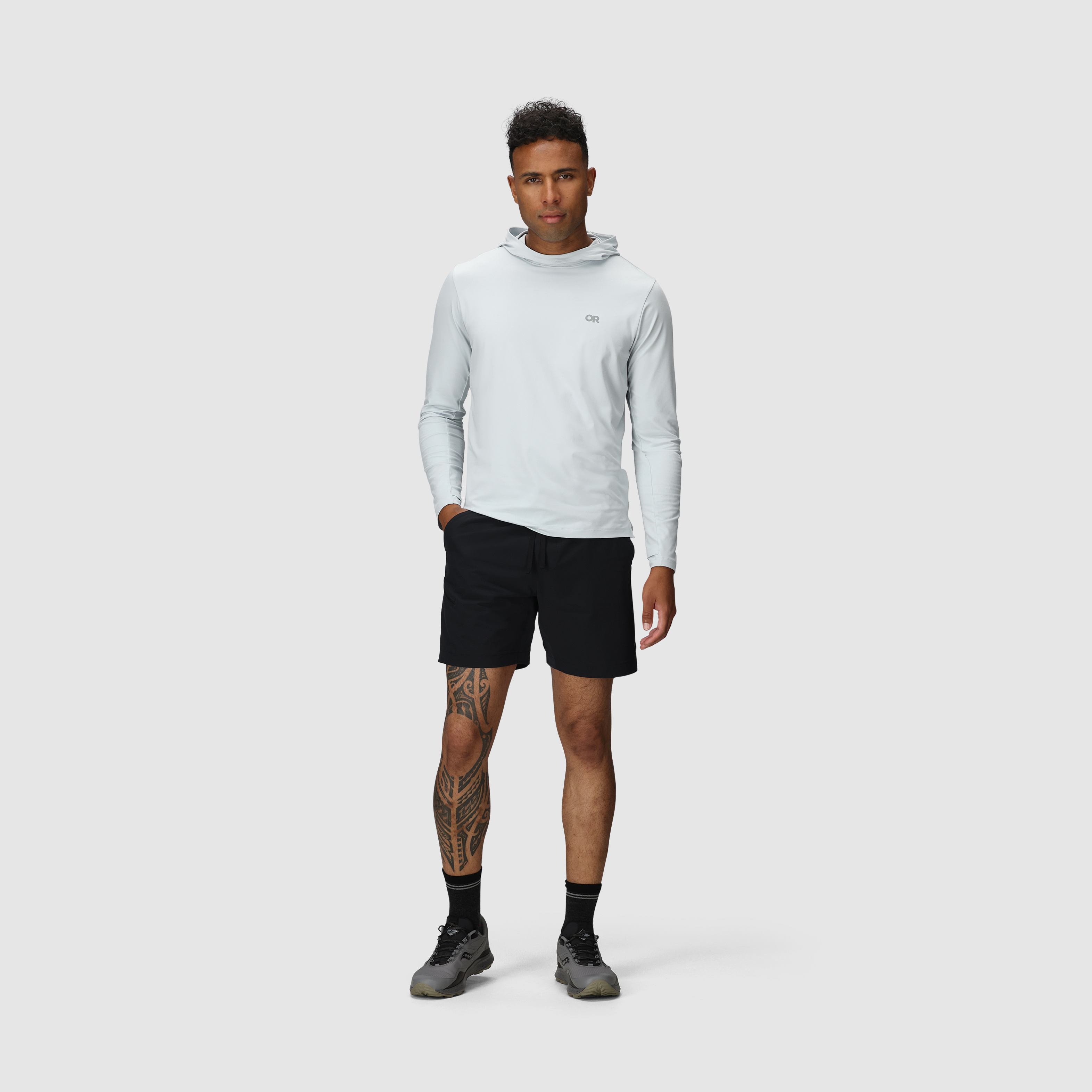 Men's Swift Lite Hybrid Running Shorts 7" with UPF 30 & Zip Pocket
