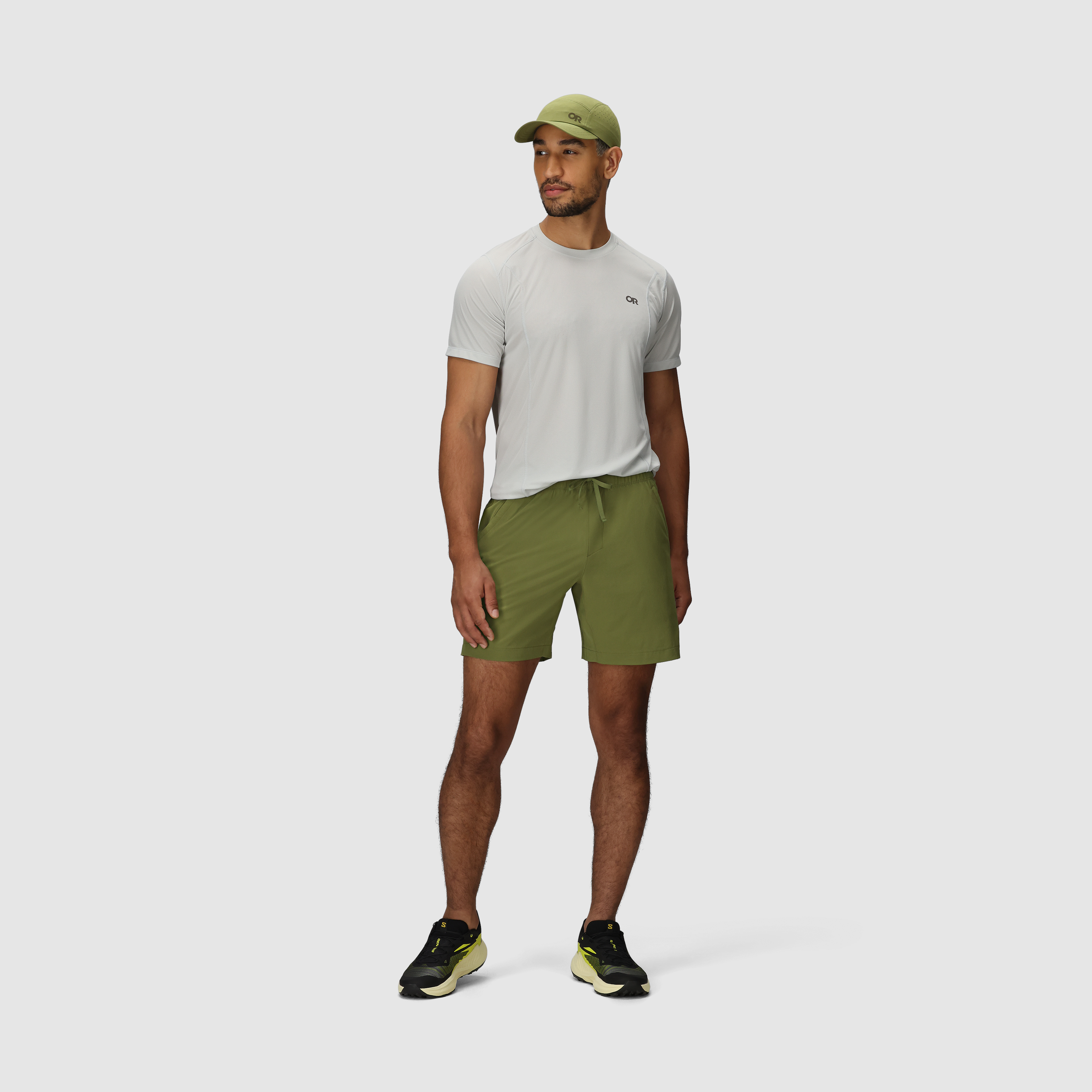 Men's Swift Lite Hybrid Running Shorts 7" with UPF 30 & Zip Pocket
