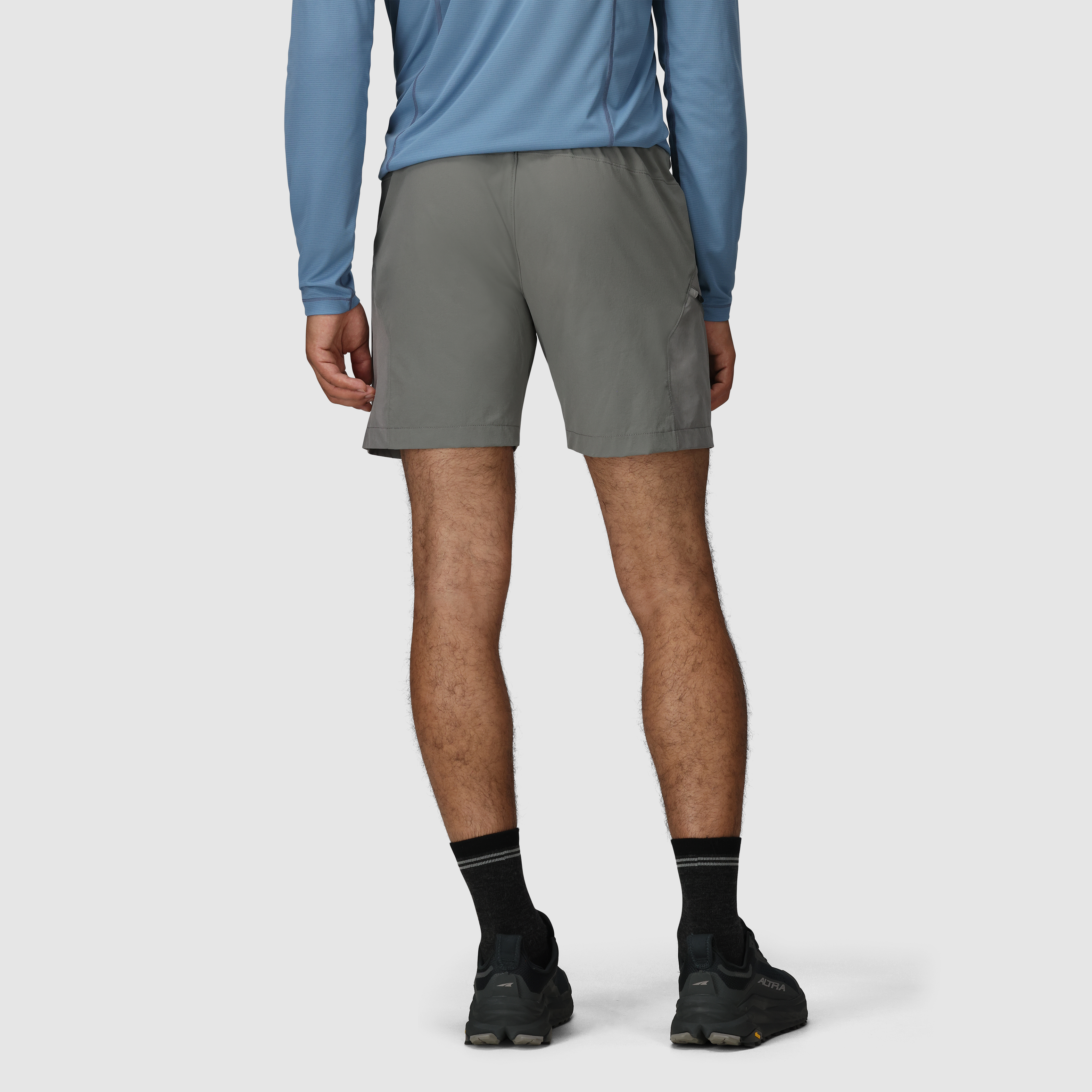 Men's Swift Lite Hybrid Running Shorts 7" with UPF 30 & Zip Pocket
