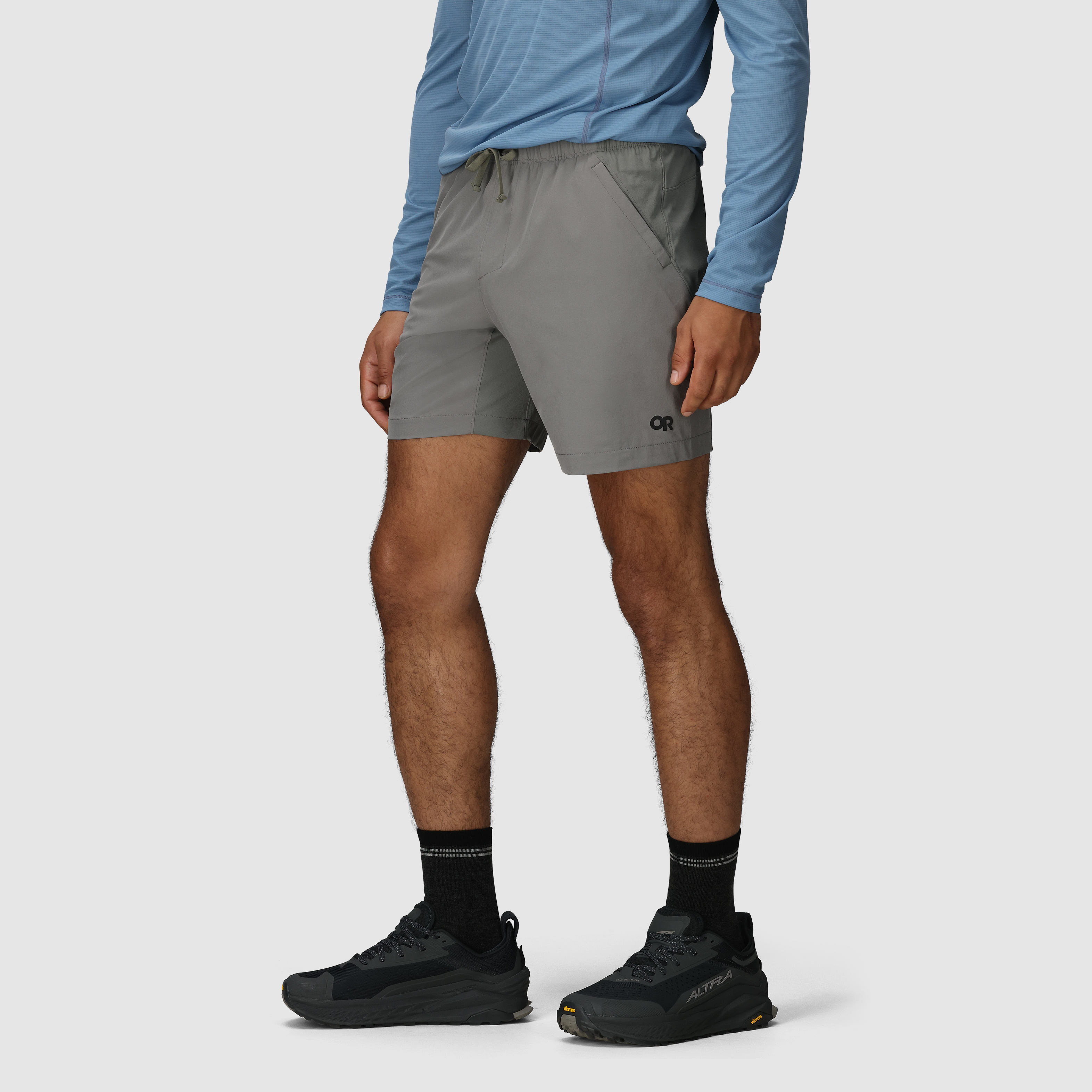 Men's Swift Lite Hybrid Running Shorts 7" with UPF 30 & Zip Pocket