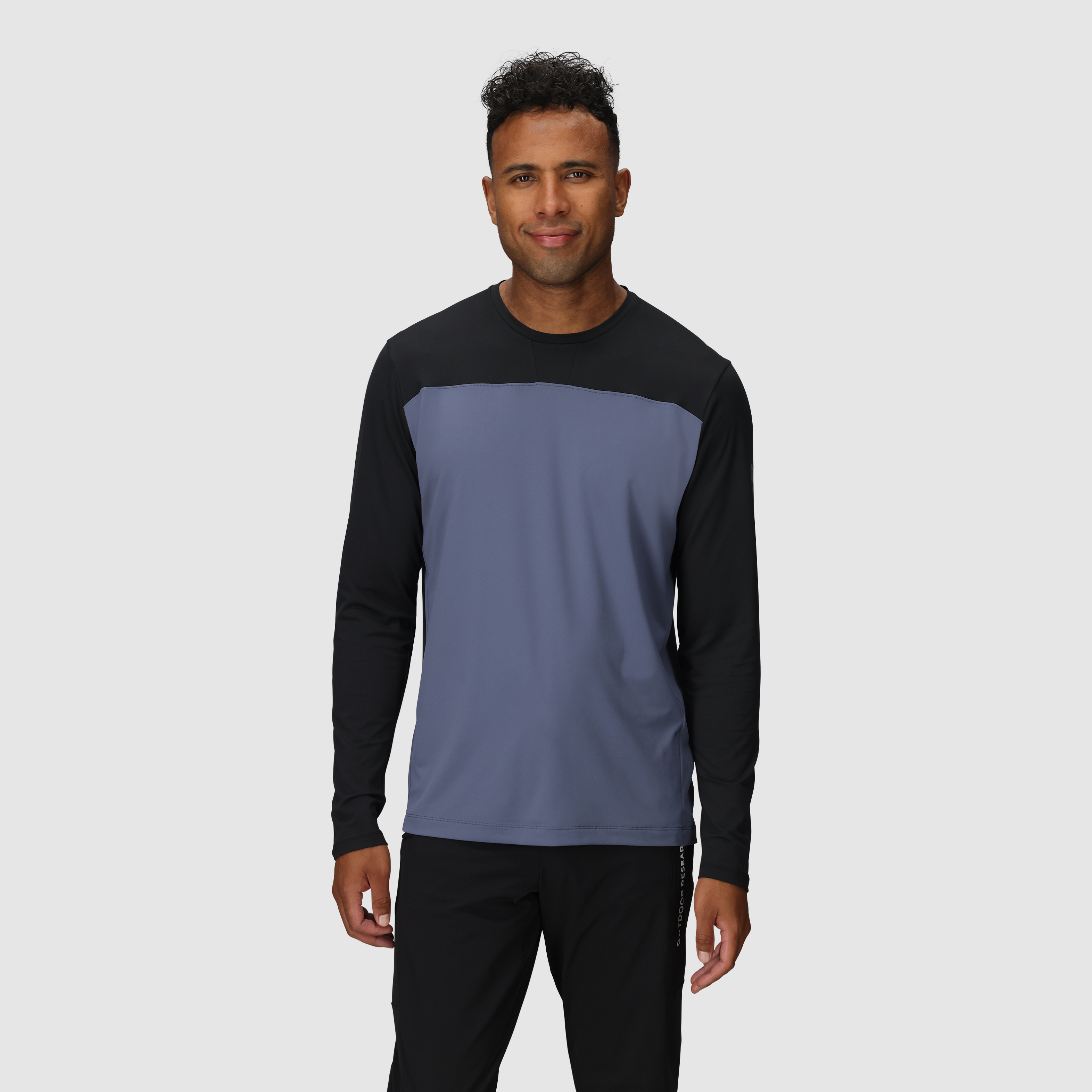 Men's MTB Long Sleeve Cycling Jersey - UPF 30 & Moisture-Wicking