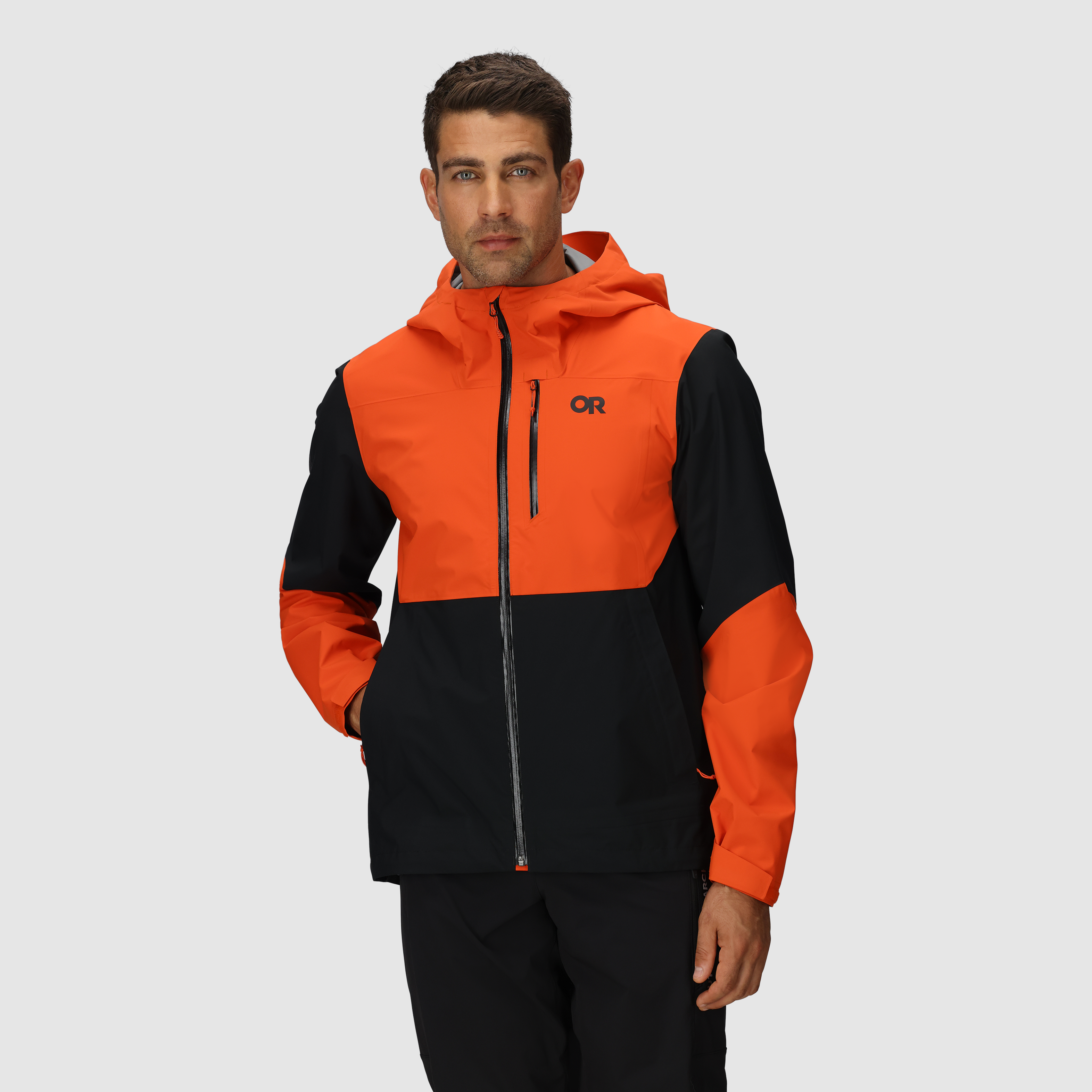 Men's Freewheel Waterproof MTB Rain Jacket with Stretch