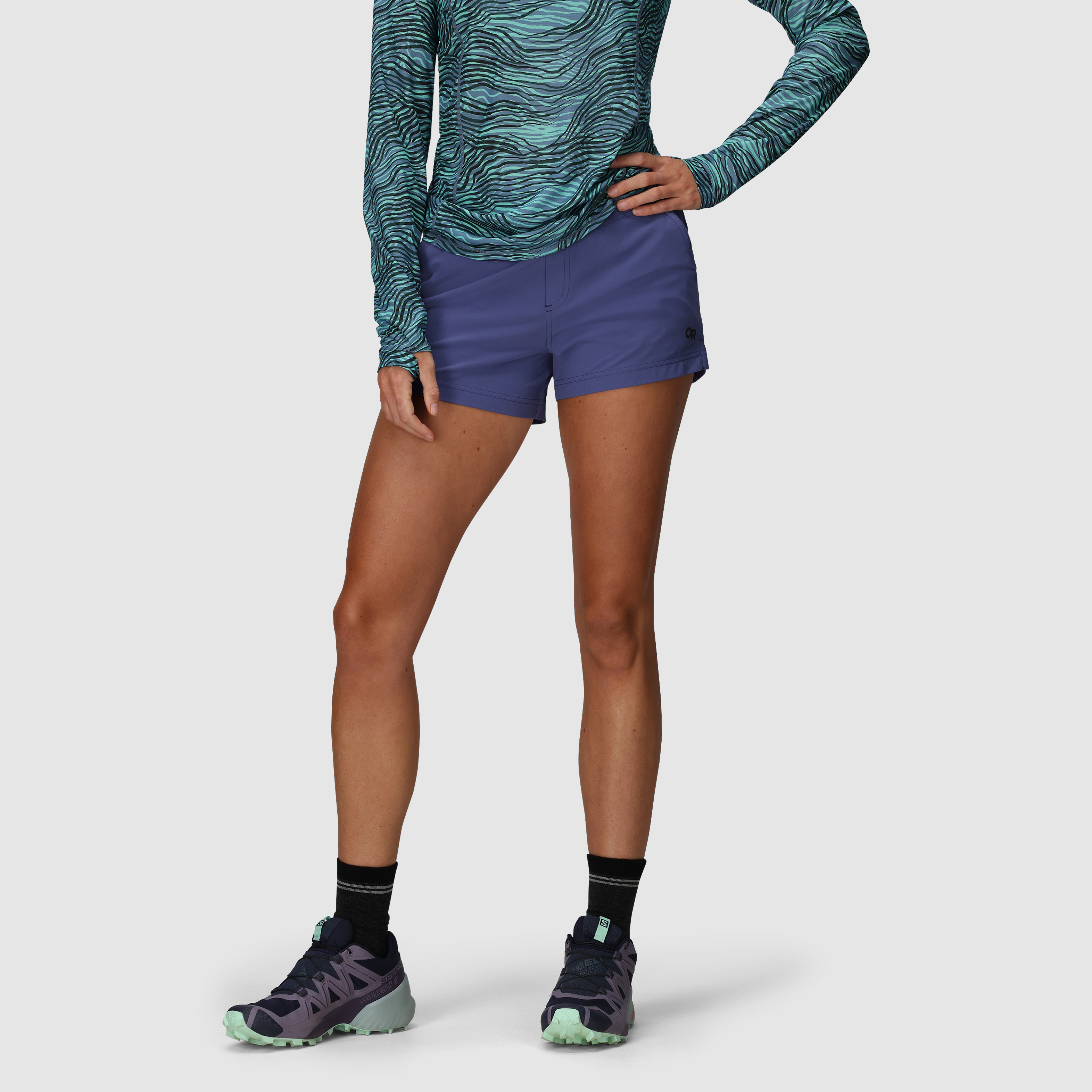 Women's Trail Running Shorts 3.5" Swift Lite Hybrid Quick-Dry UPF 30