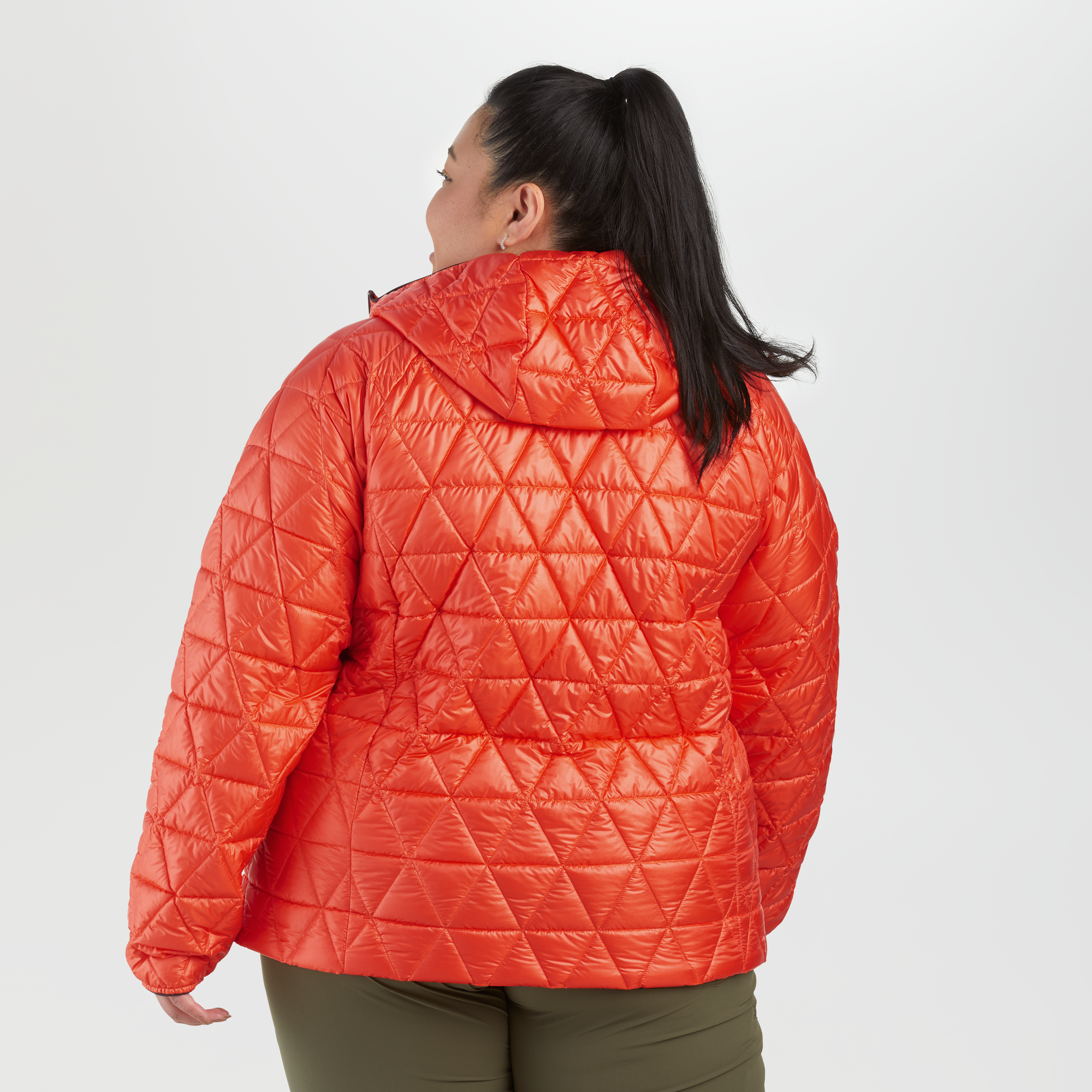 Women's Plus Size Helium Insulated Hoodie - Waterproof & Warm