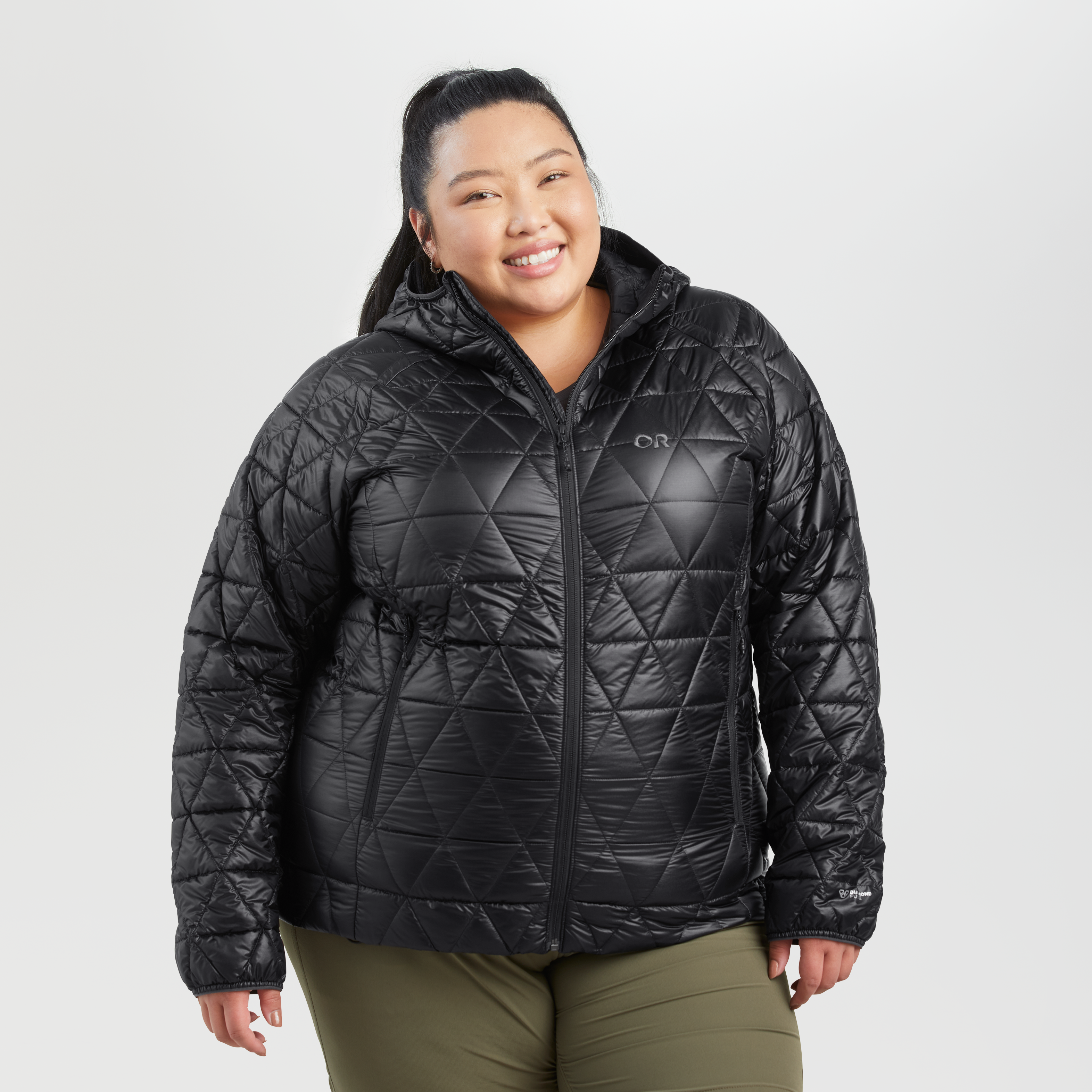 Women's Plus Size Helium Insulated Hoodie - Waterproof & Warm